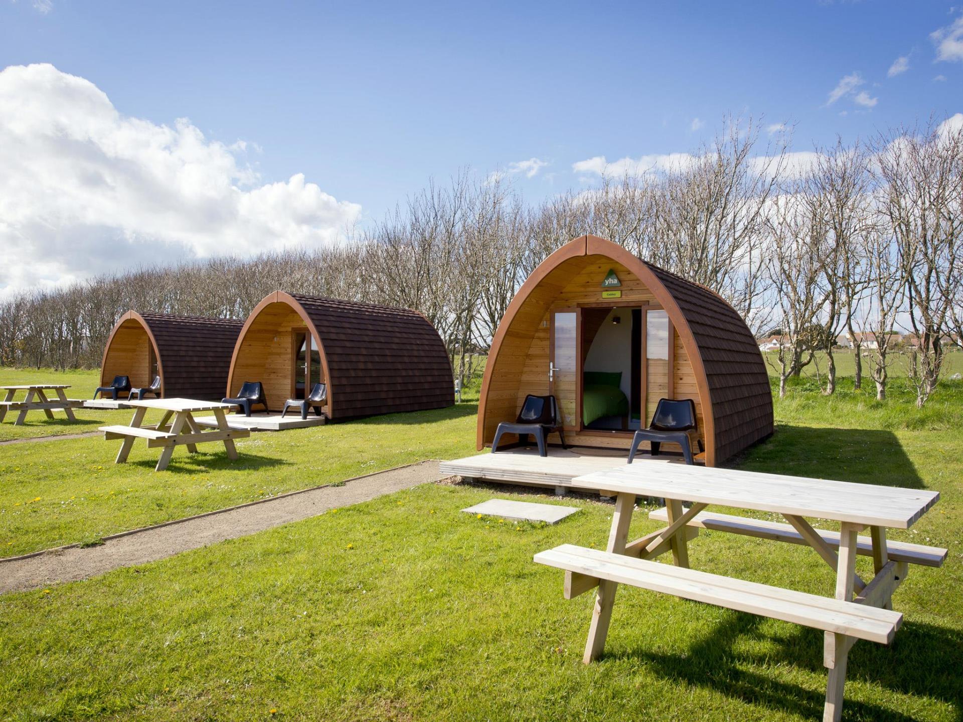 Wooden Camping Pods