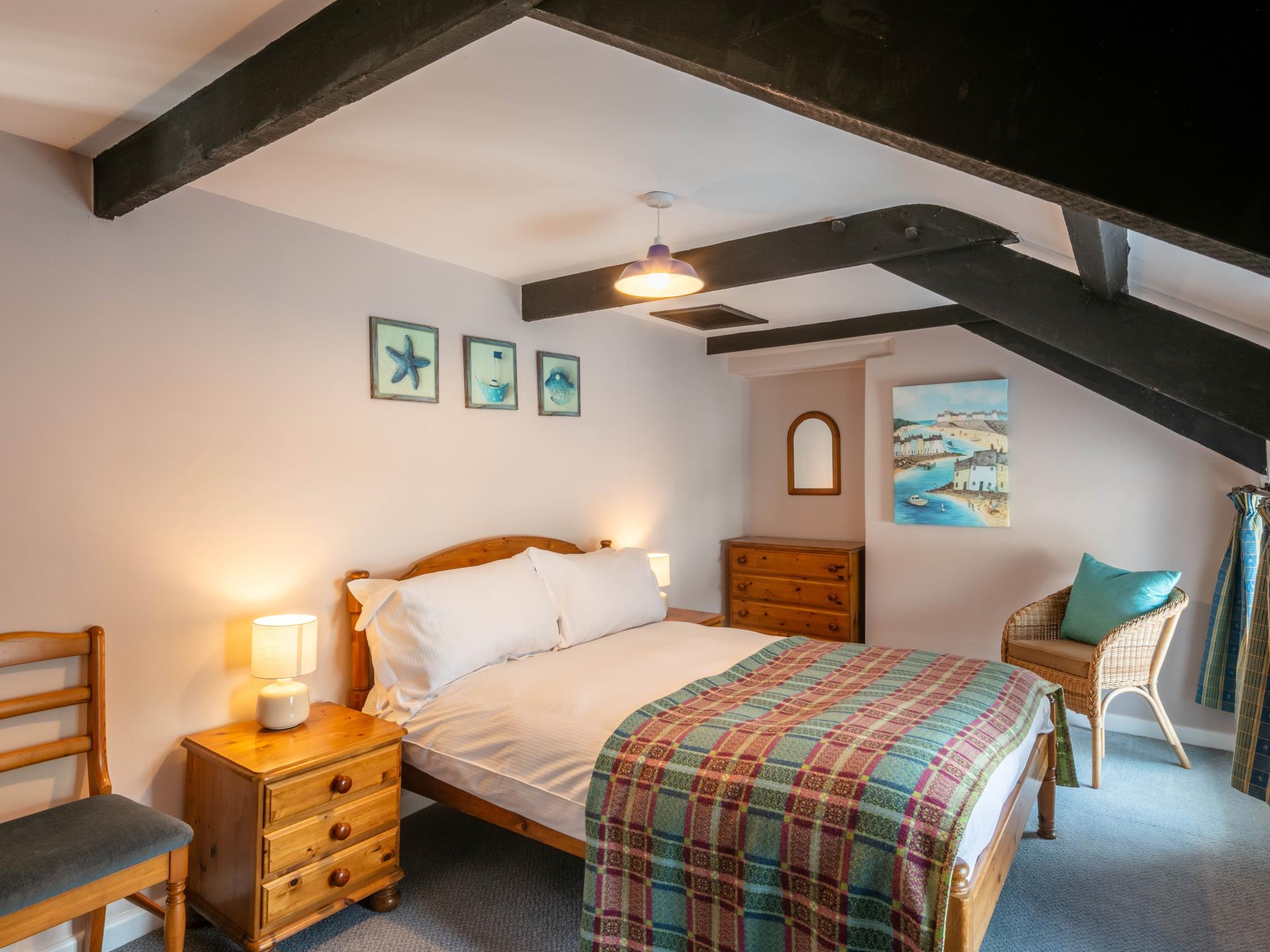 Double bedroom in The Granary