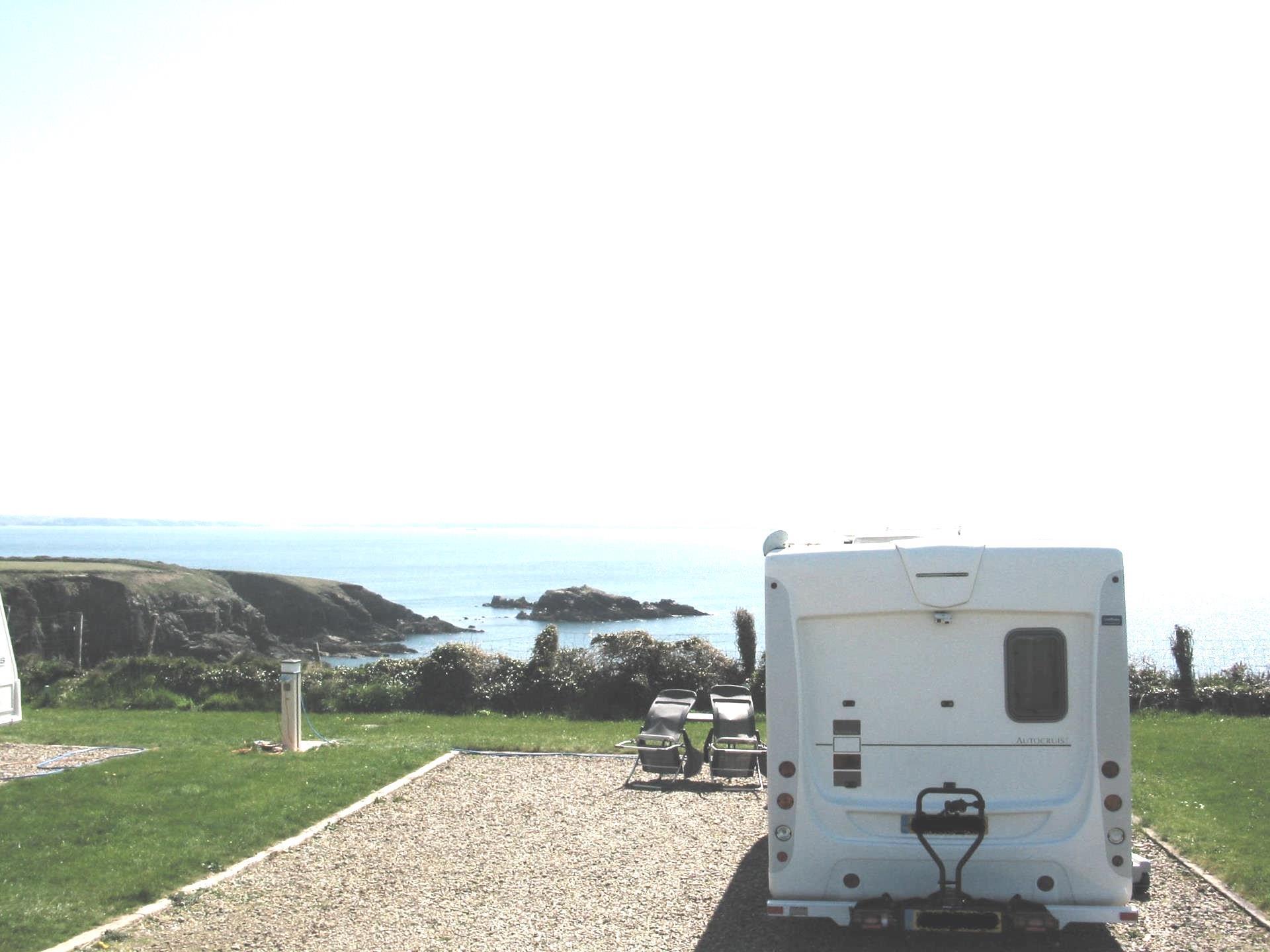 Hardstanding awning Pitch 