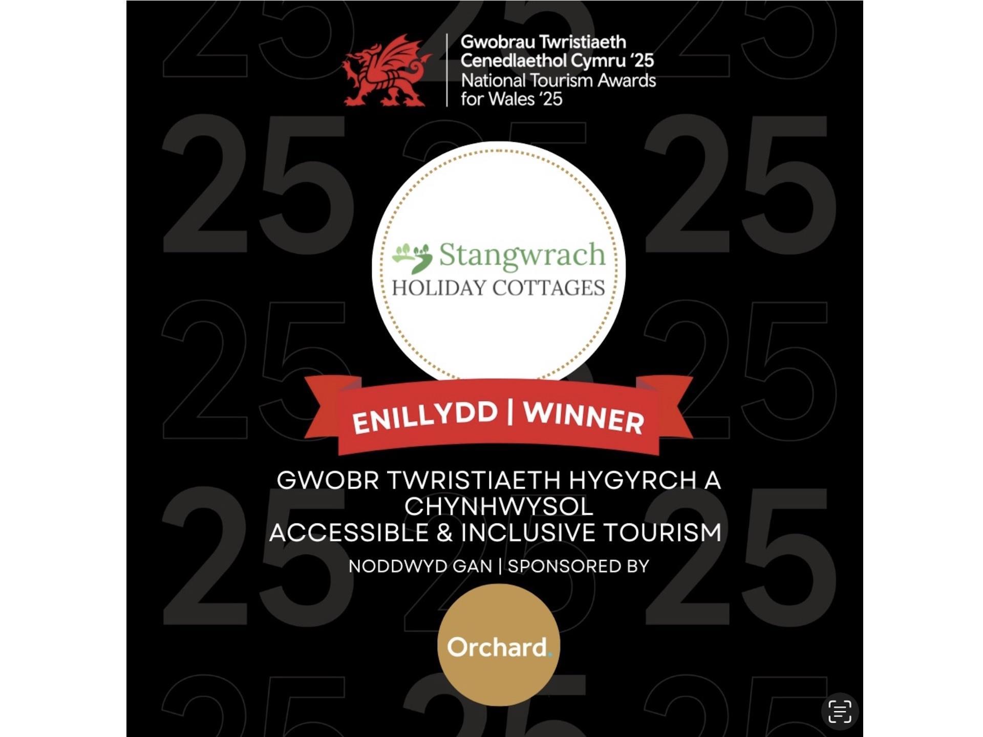 Stangwrach Holiday Cottages Awards
