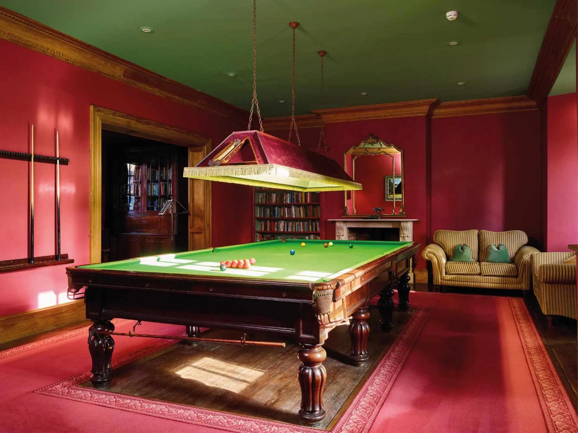 Full size snooker table