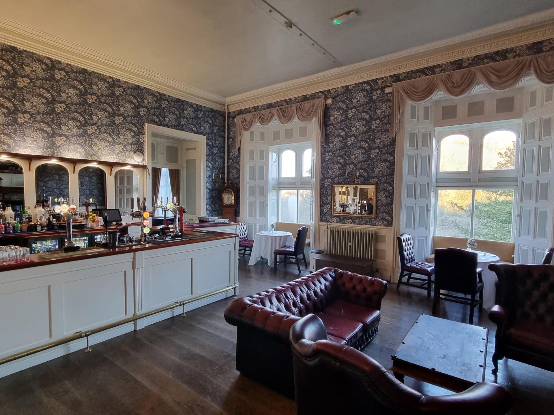 Dog Friendly Patti Bar at Craig y Nos Castle