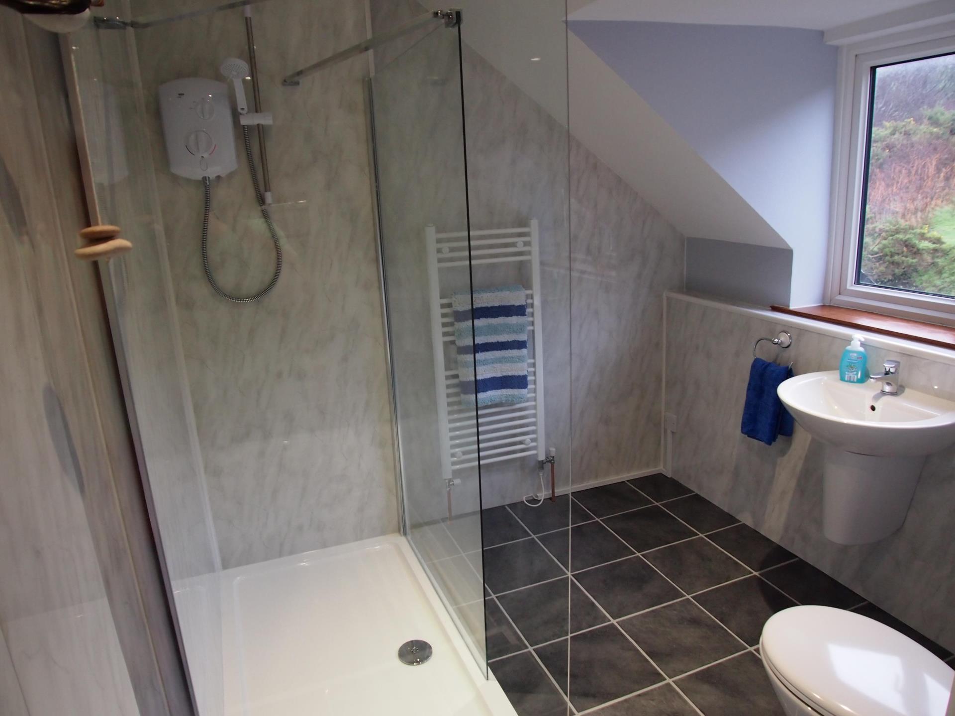 Upstairs Shower room