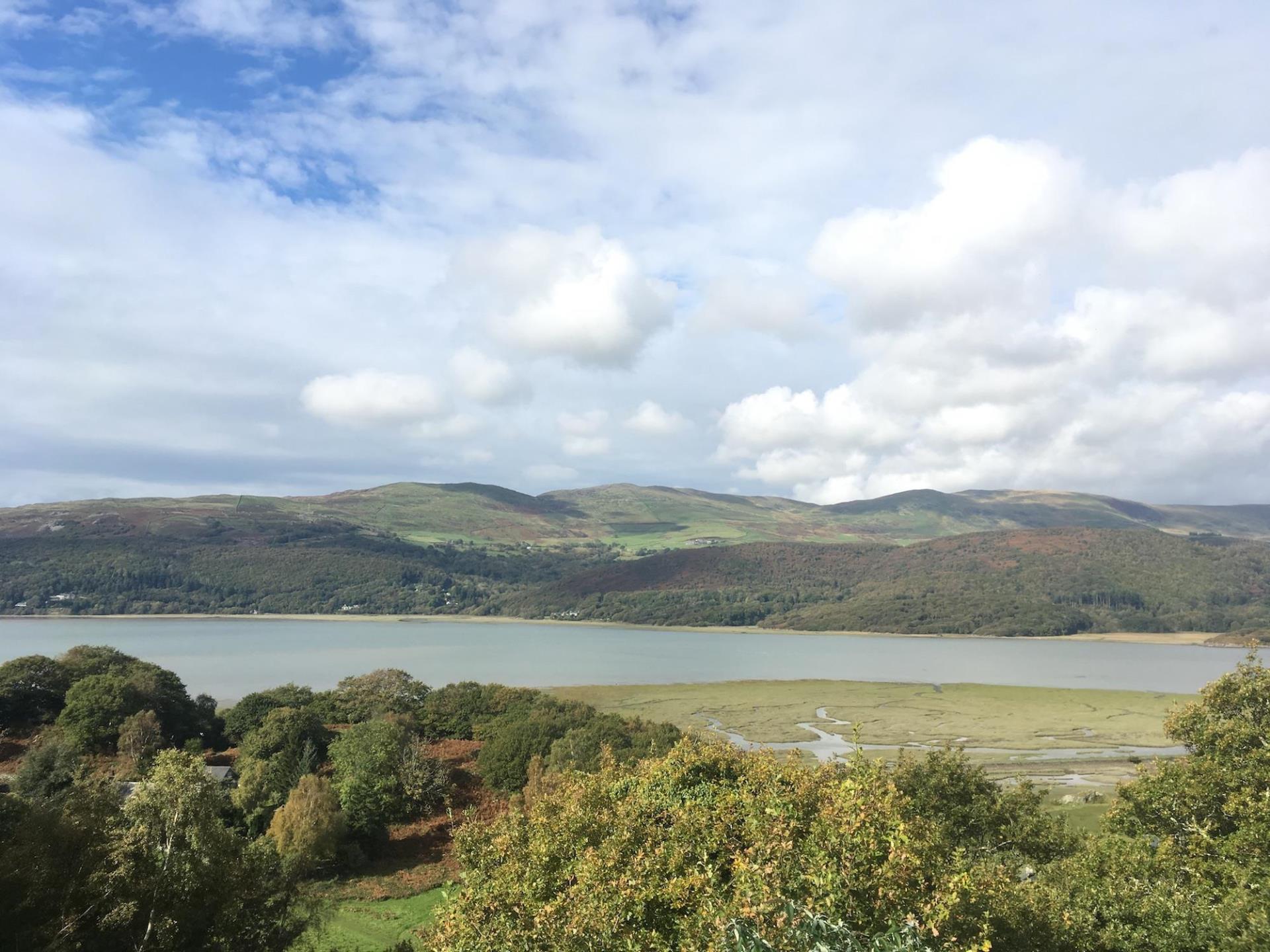 Pine Cottage view of Mawddach Estuary