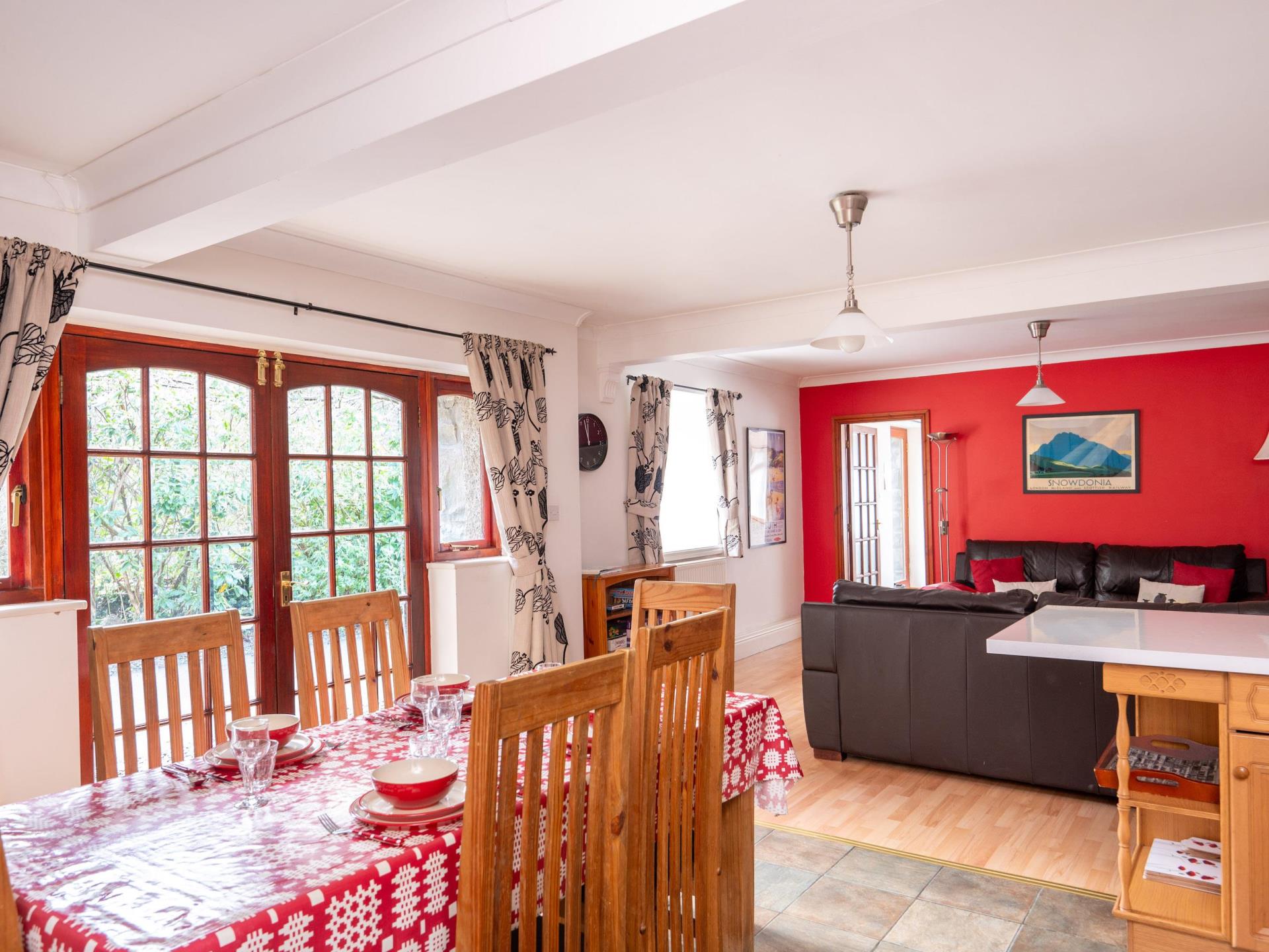 Kitchen in Snowdonia holiday cottage