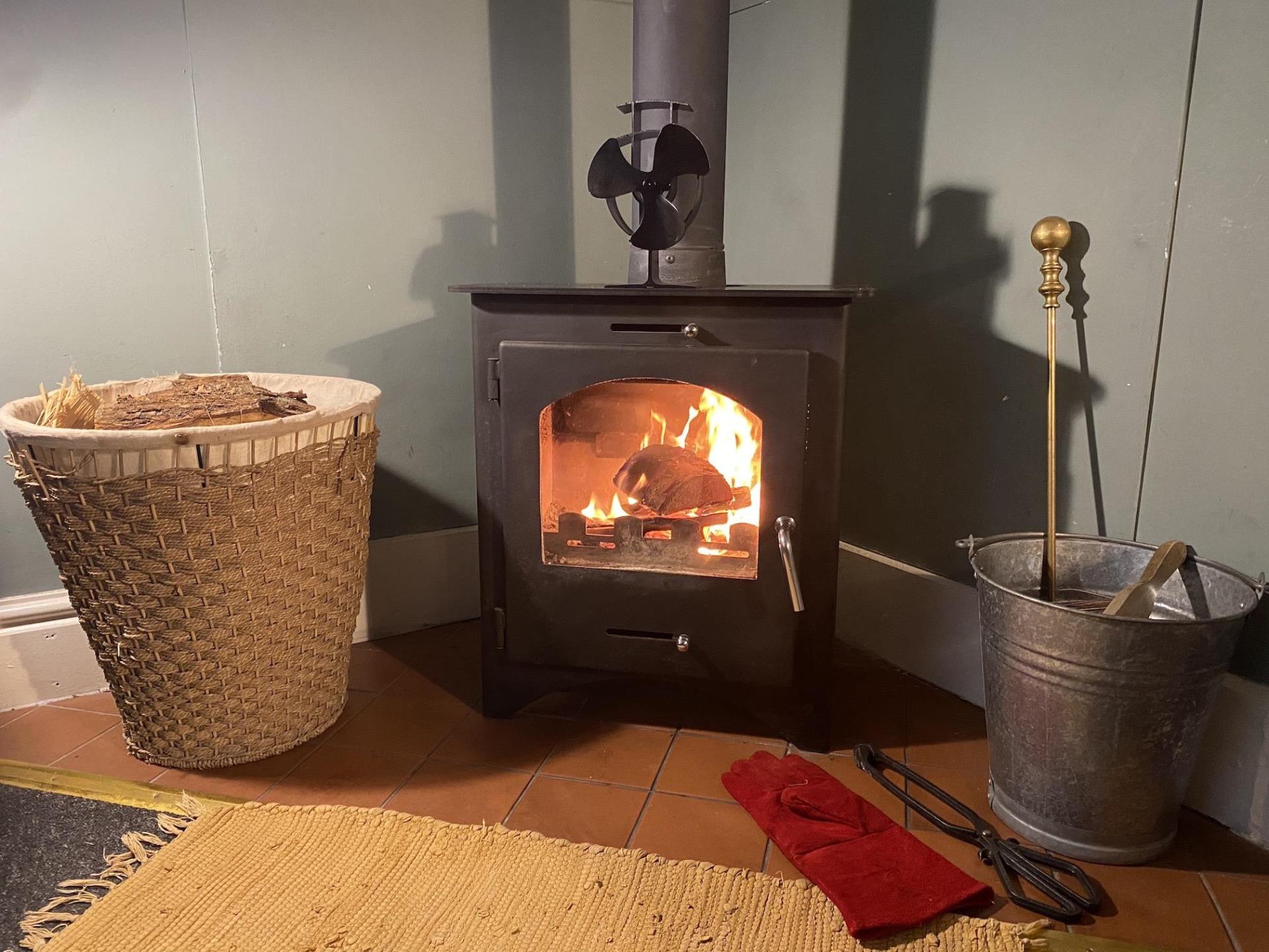 Cosy wood burning stove