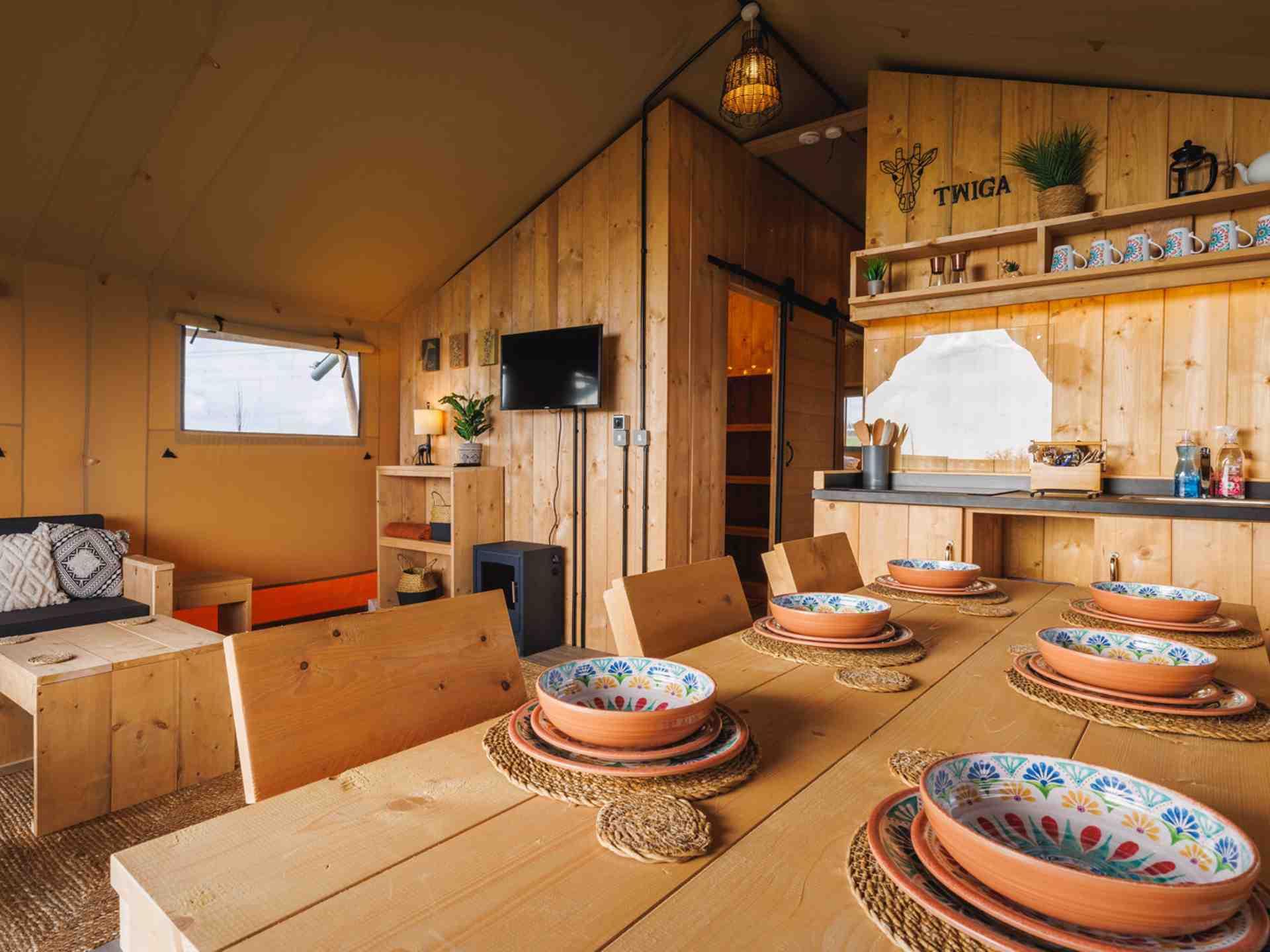 Twiga Safari Tent Interior 