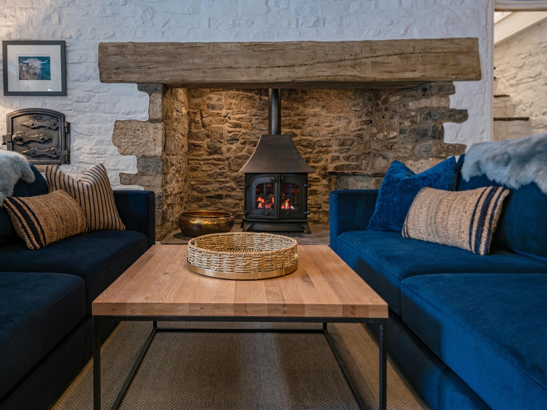 Fireplace in the Farmhouse