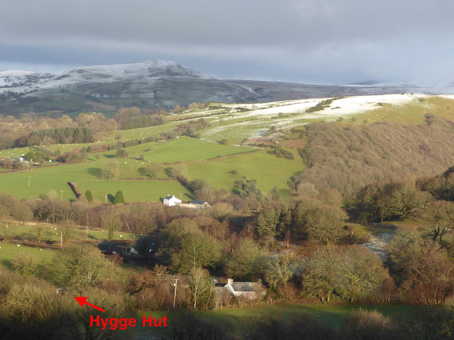 Hygge Hut and Cambrian Mountains