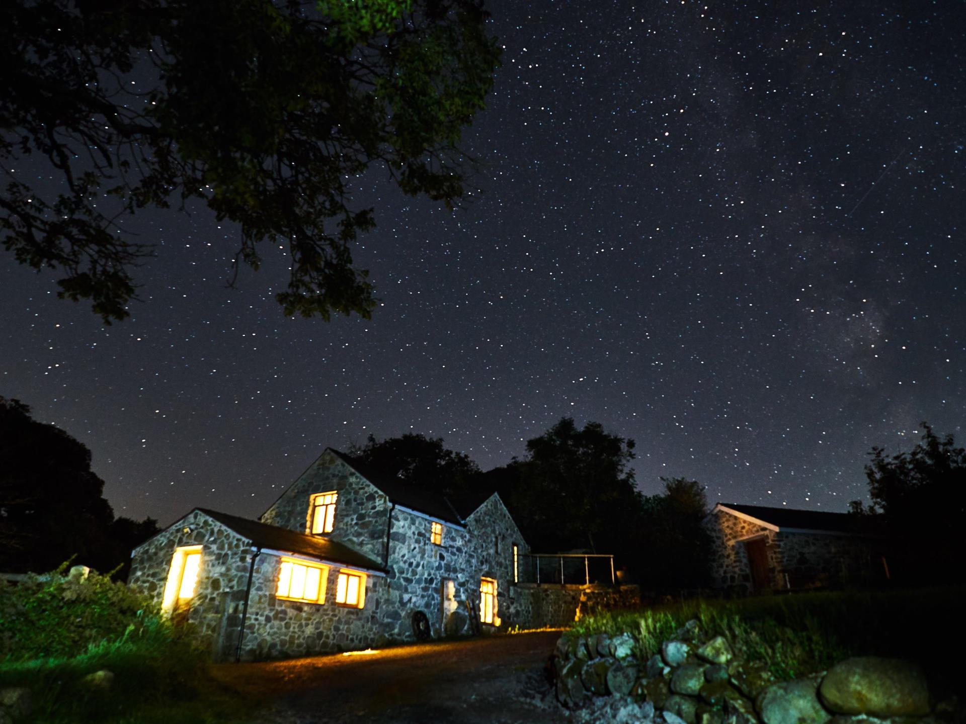 Starry night in this dark skies region