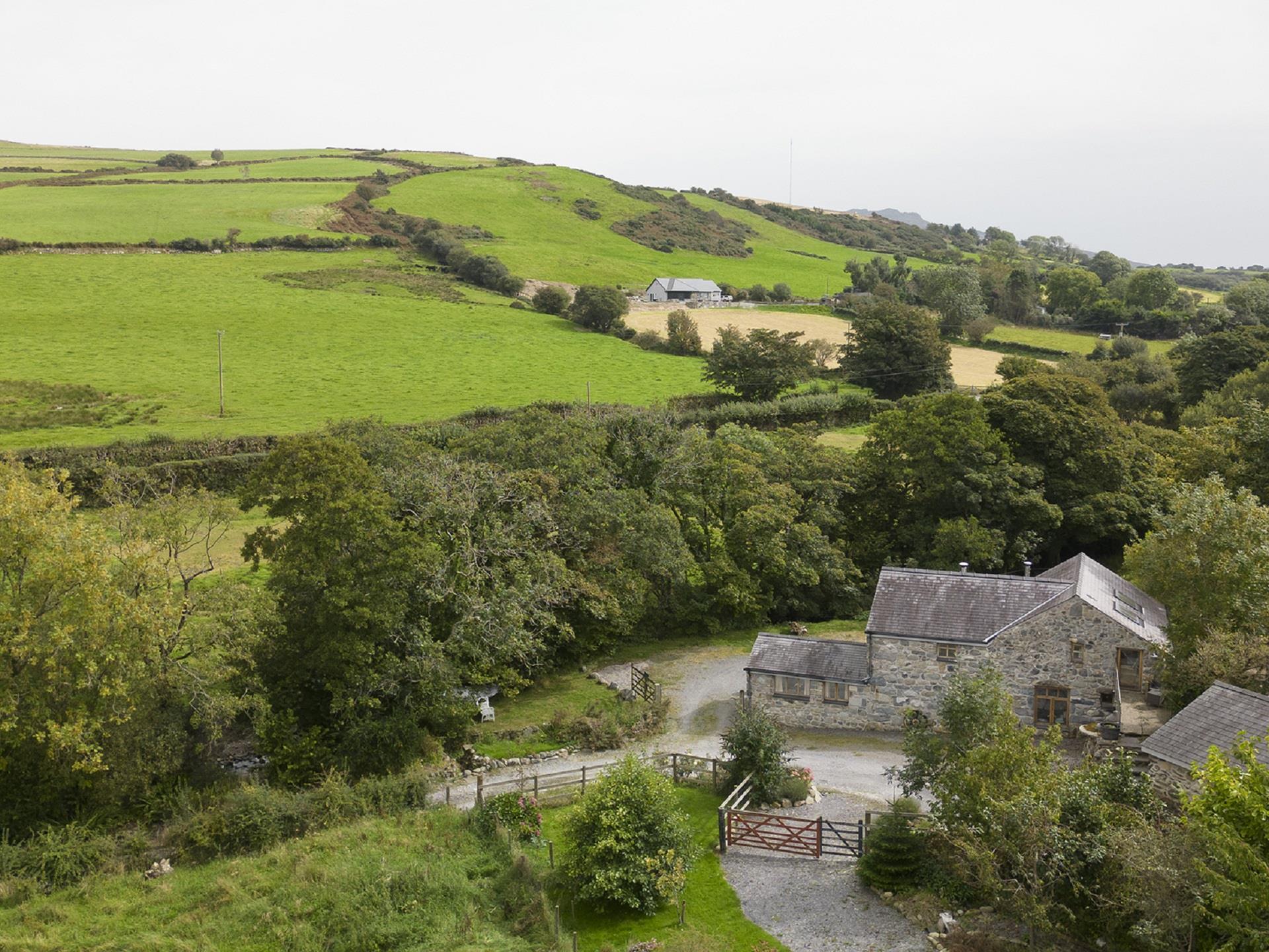 The Mill is set in tranquil countryside