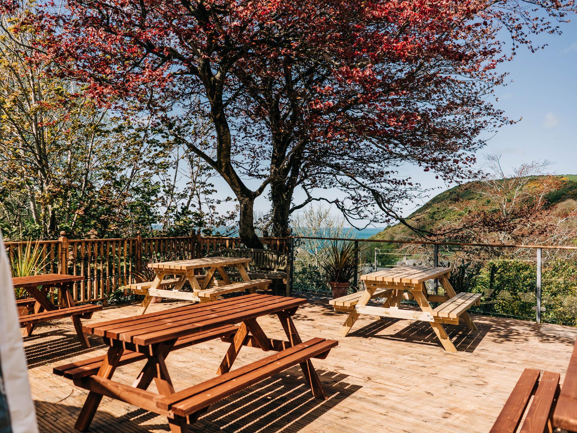 Decking area