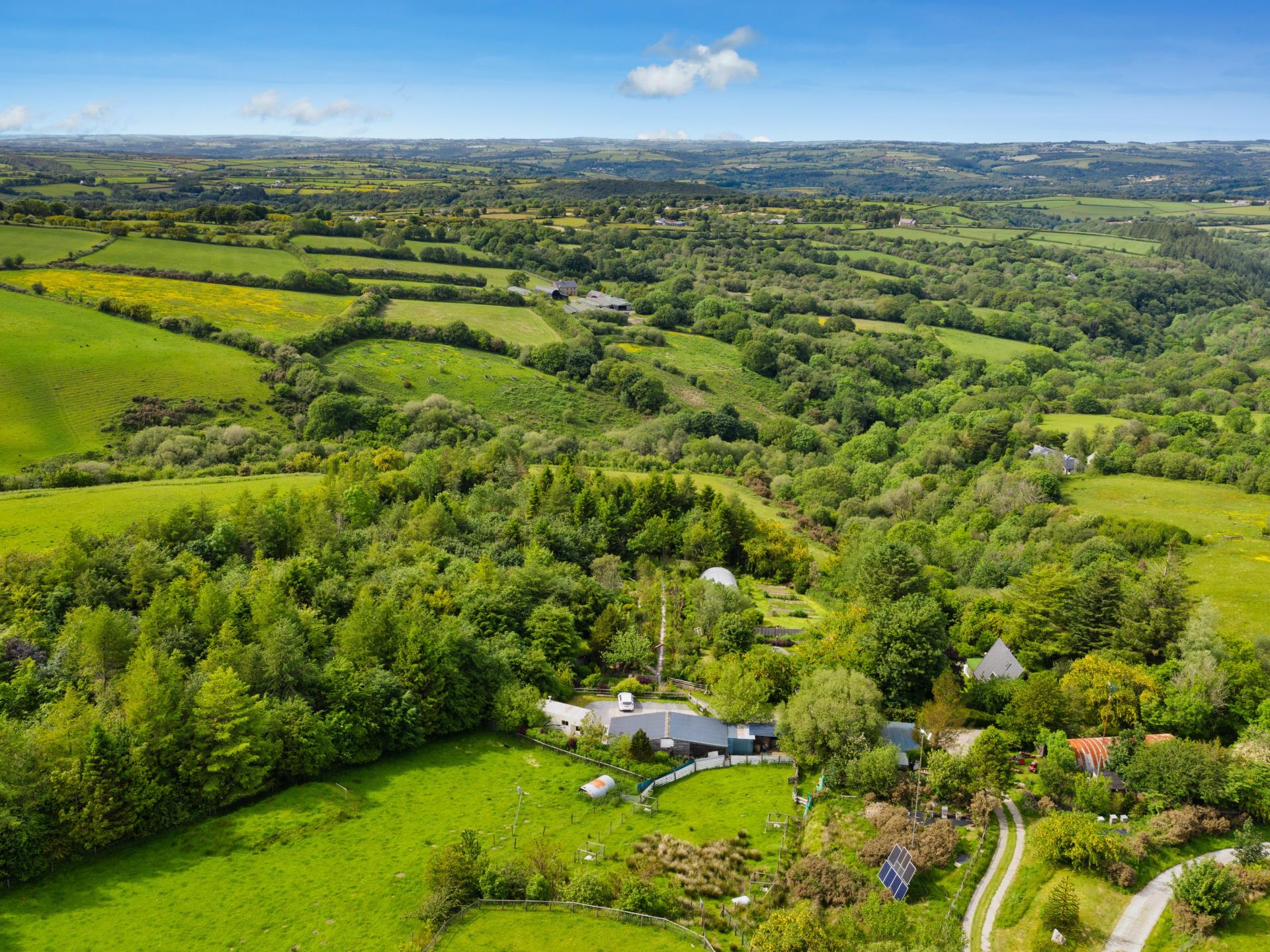 Breathtaking views over the Teifi Valley