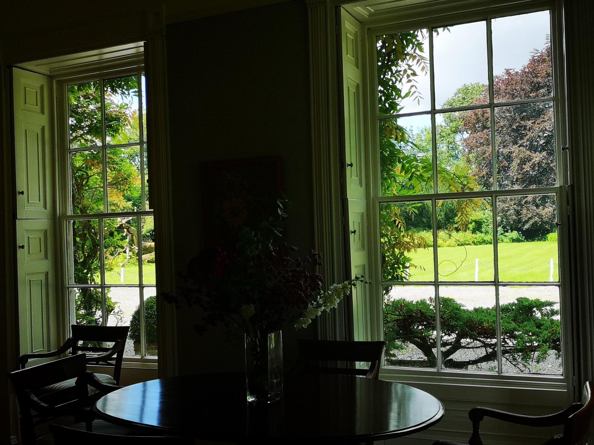 Drawing Room View to the Outside