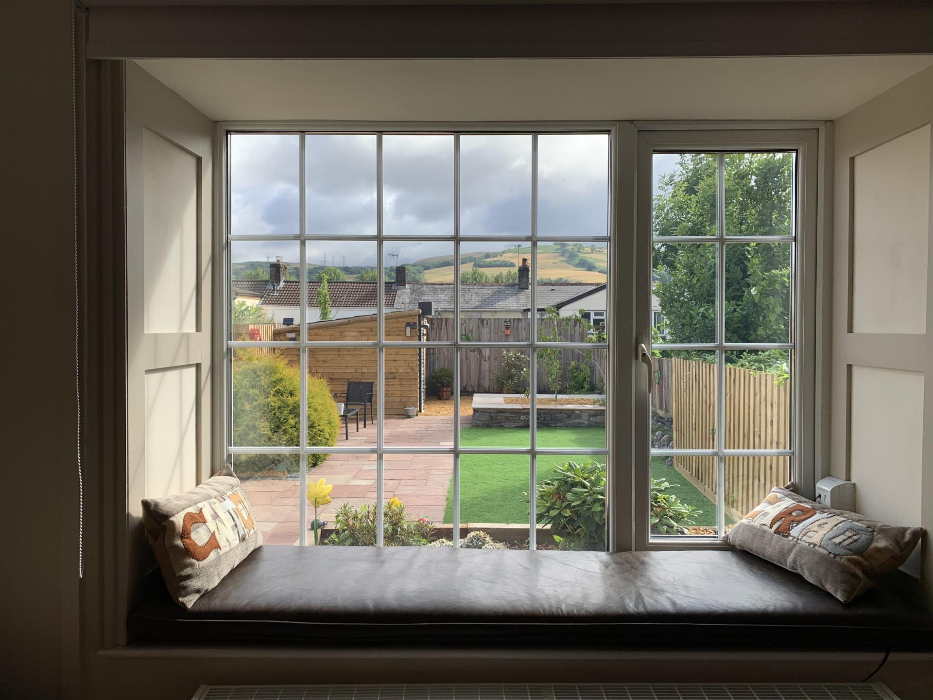 Window Seat over looking garden 