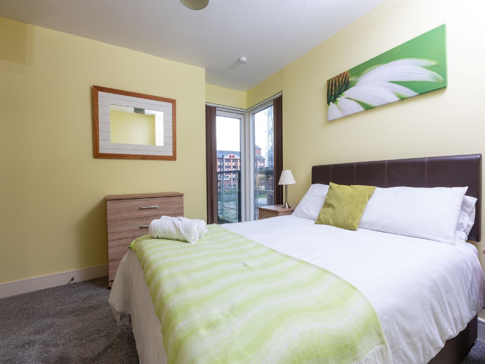 Double Bed with balcony