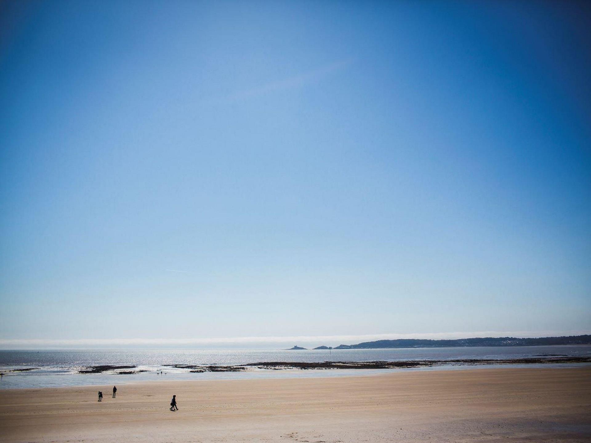 Sandy beach