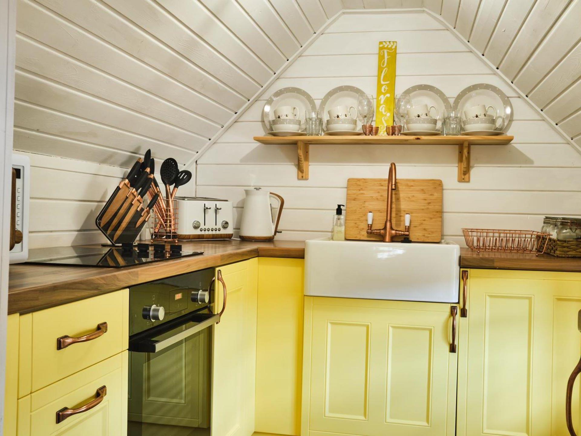 Floras fully equipped kitchen