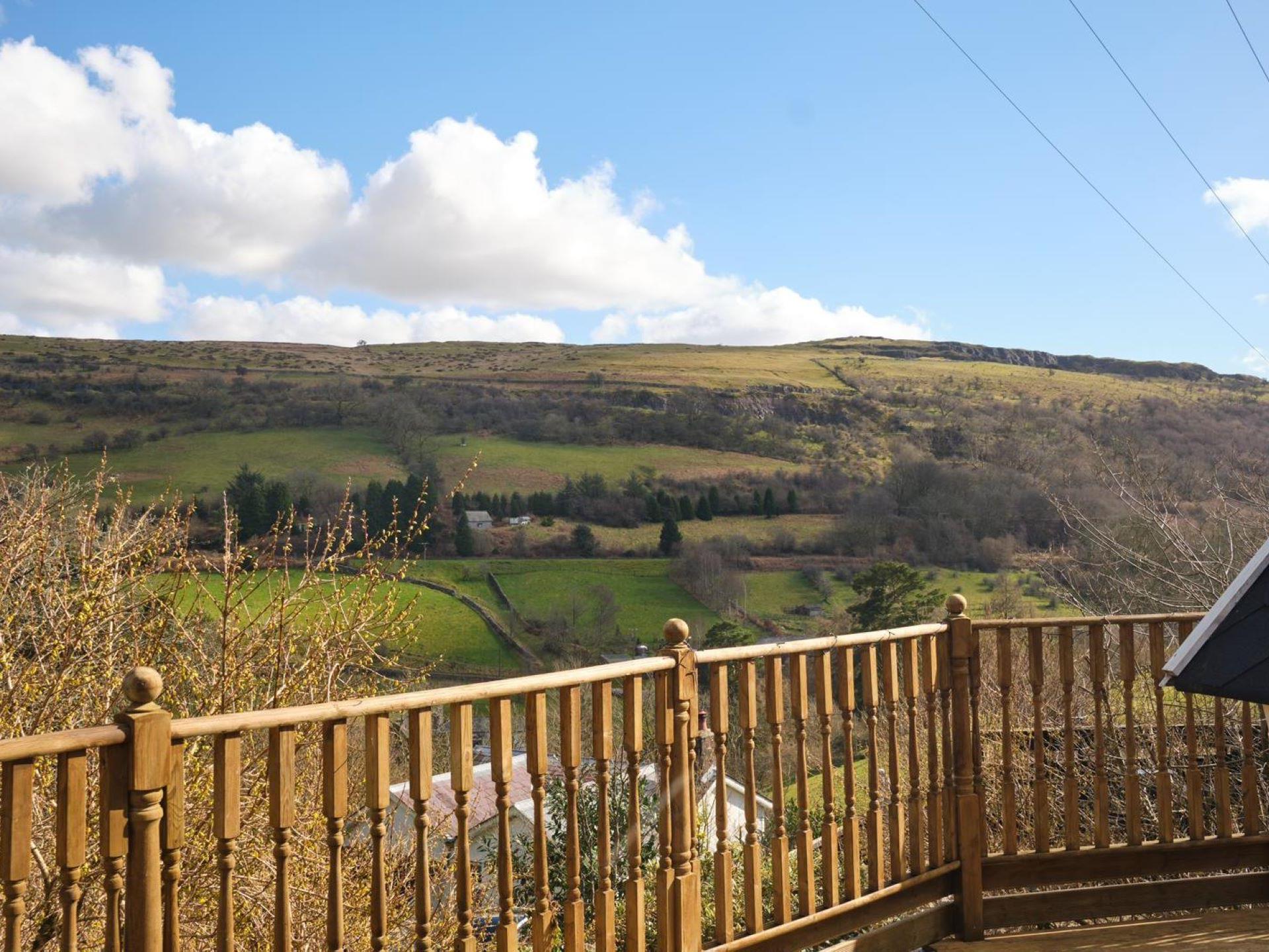The unbeatable view from Floras Cabin