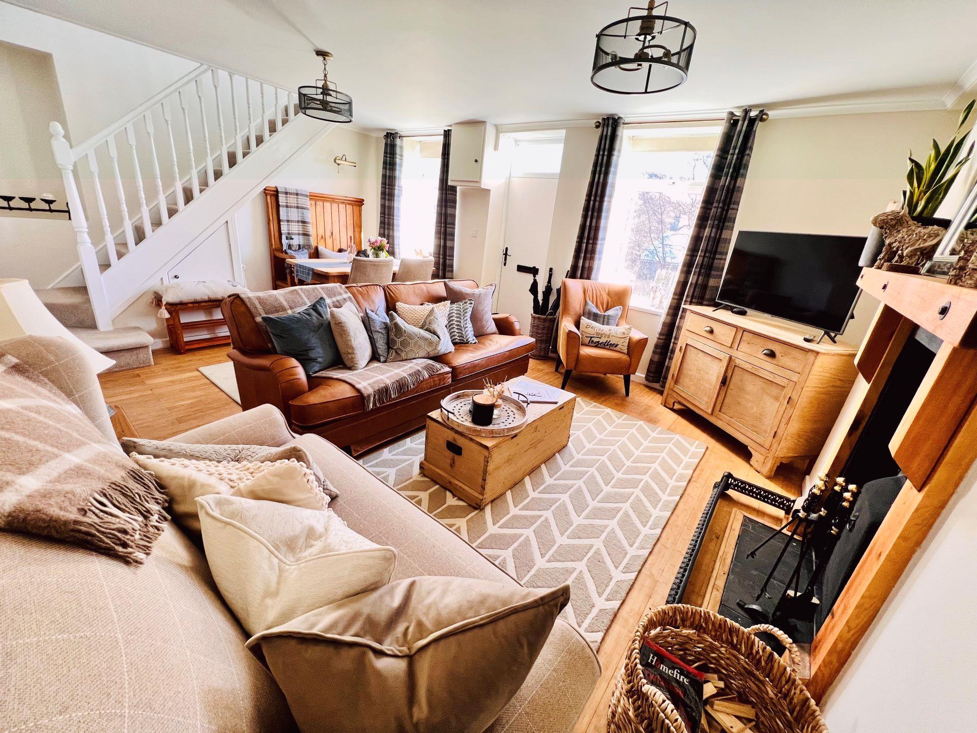Walkers Cottage cosy living room
