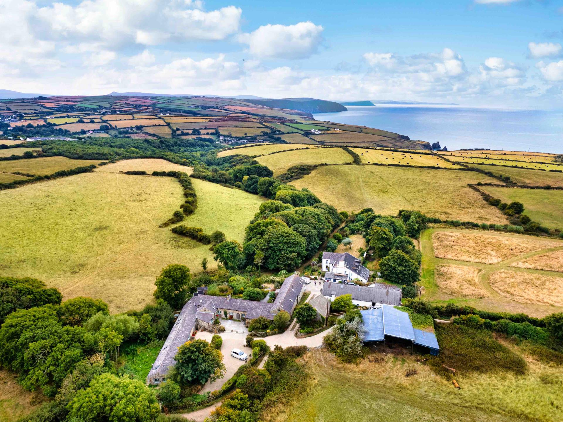 Cwm Connell in Pembrokeshire Coast National Park