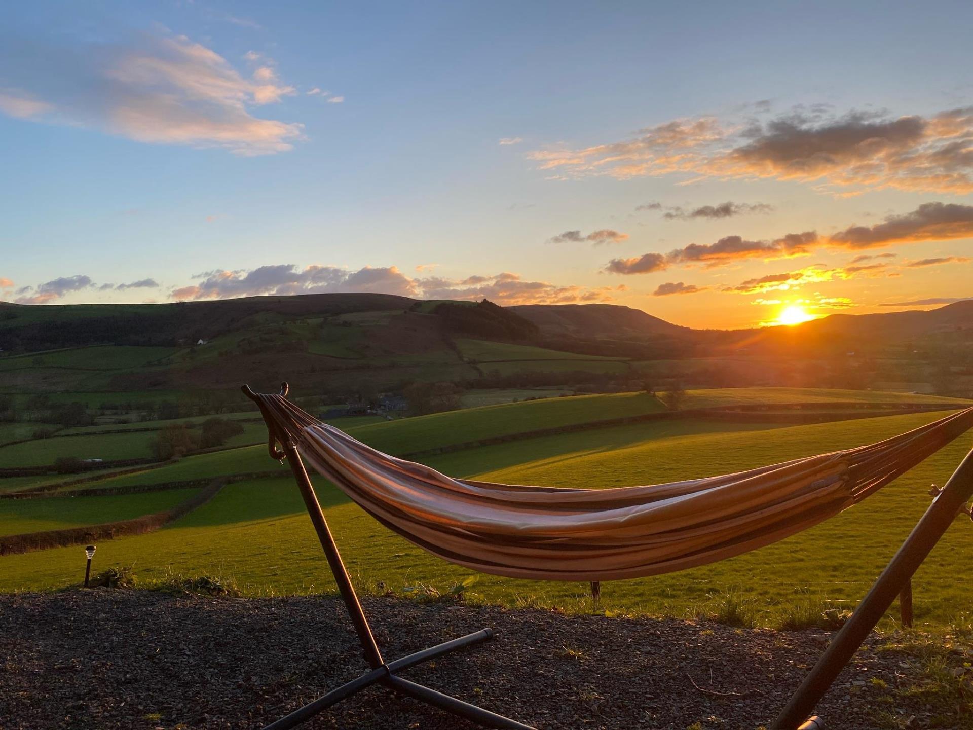 Watch the sunset across the gorgeous valley.