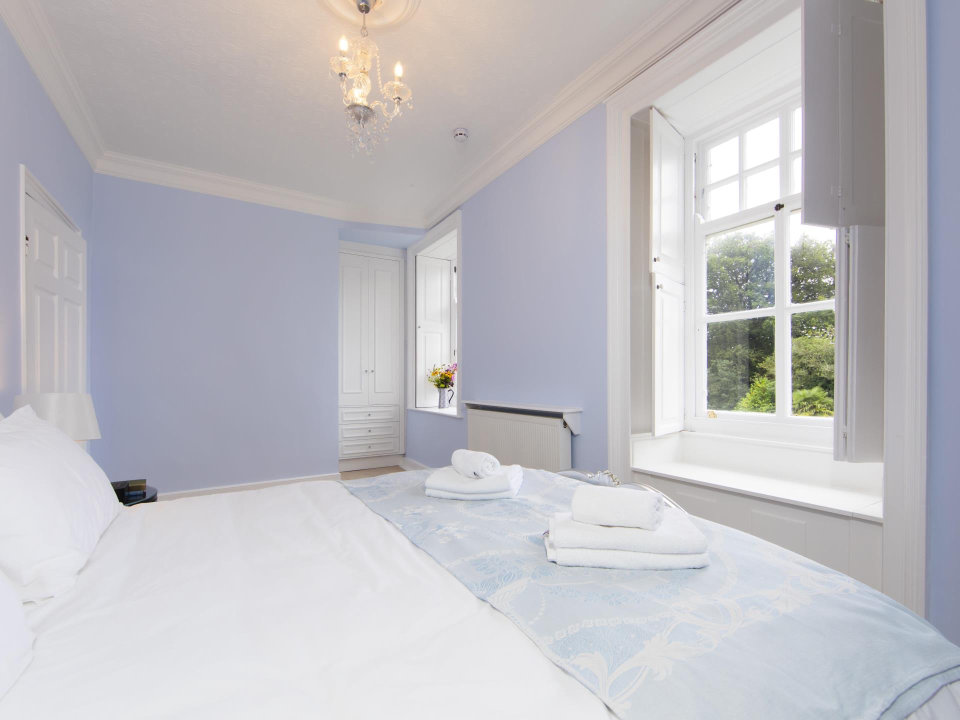 Tranquil Double Bedroom with Garden View