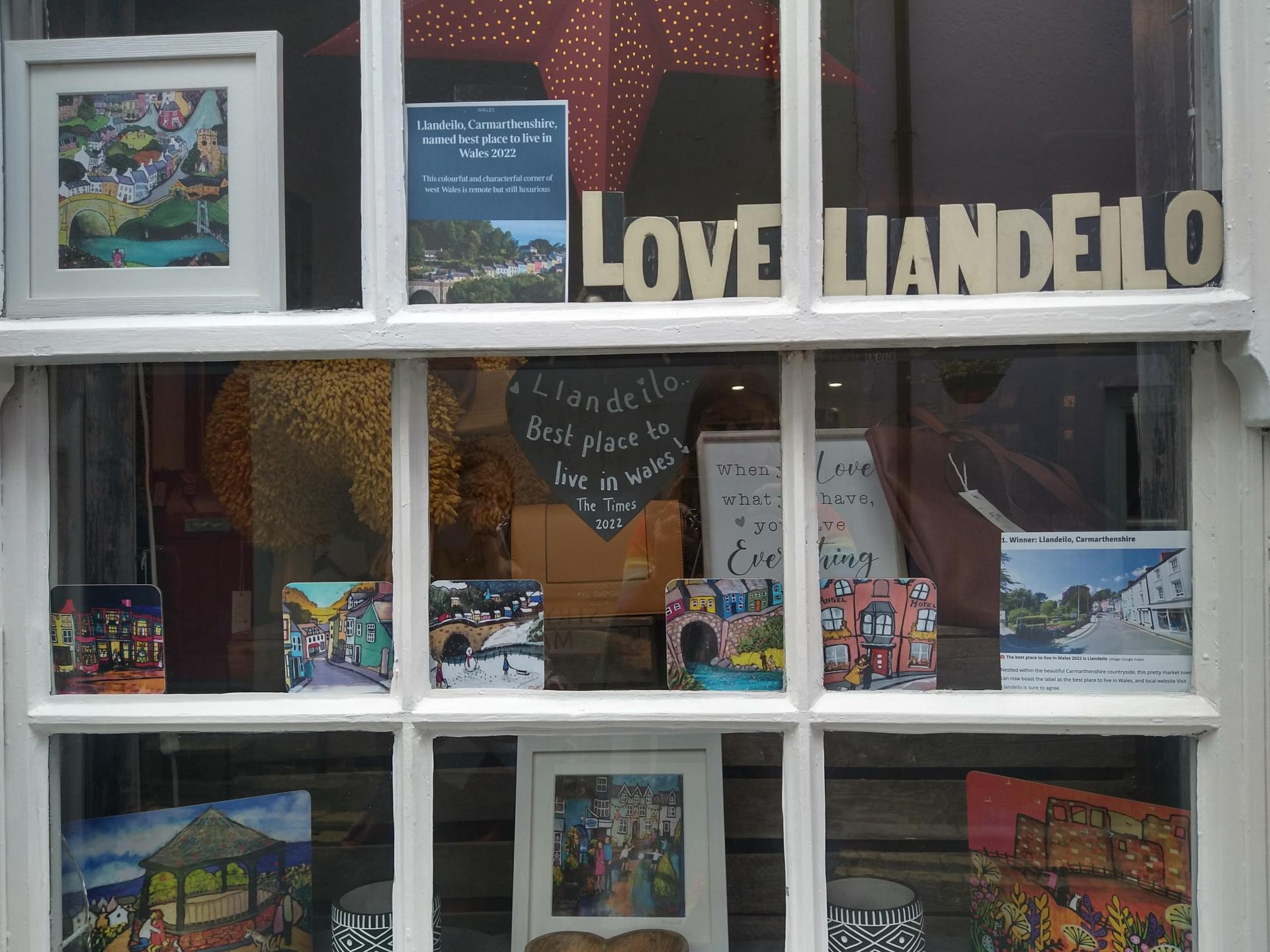 Cockoos Nest shop in Llandeilo