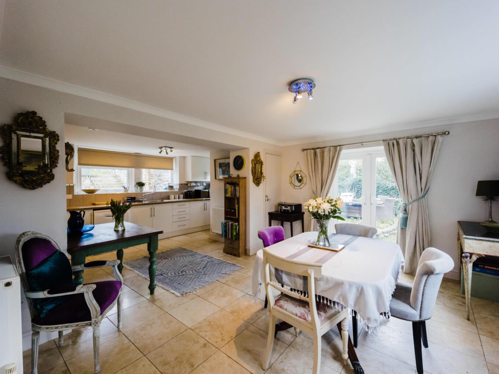 Open plan dining area