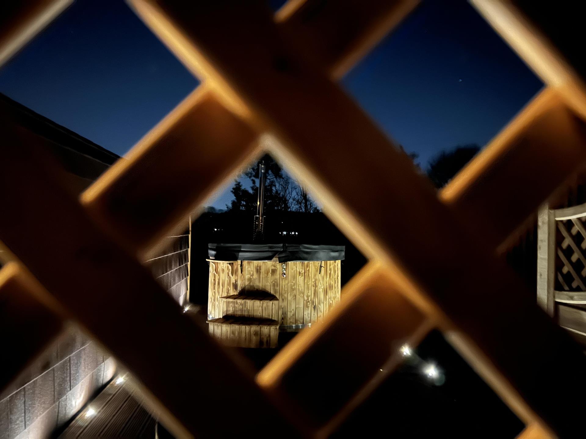 Decking at night