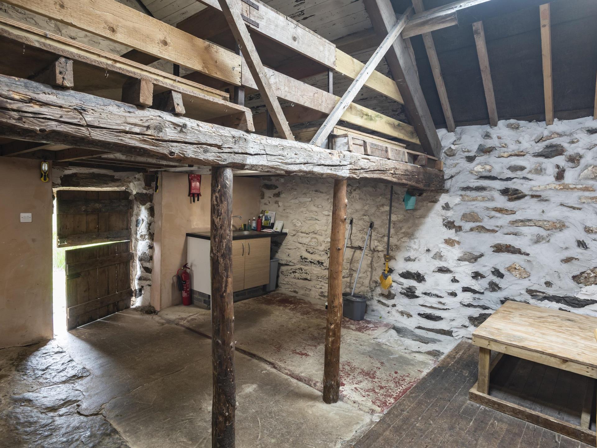 Llyndy Bothy interior