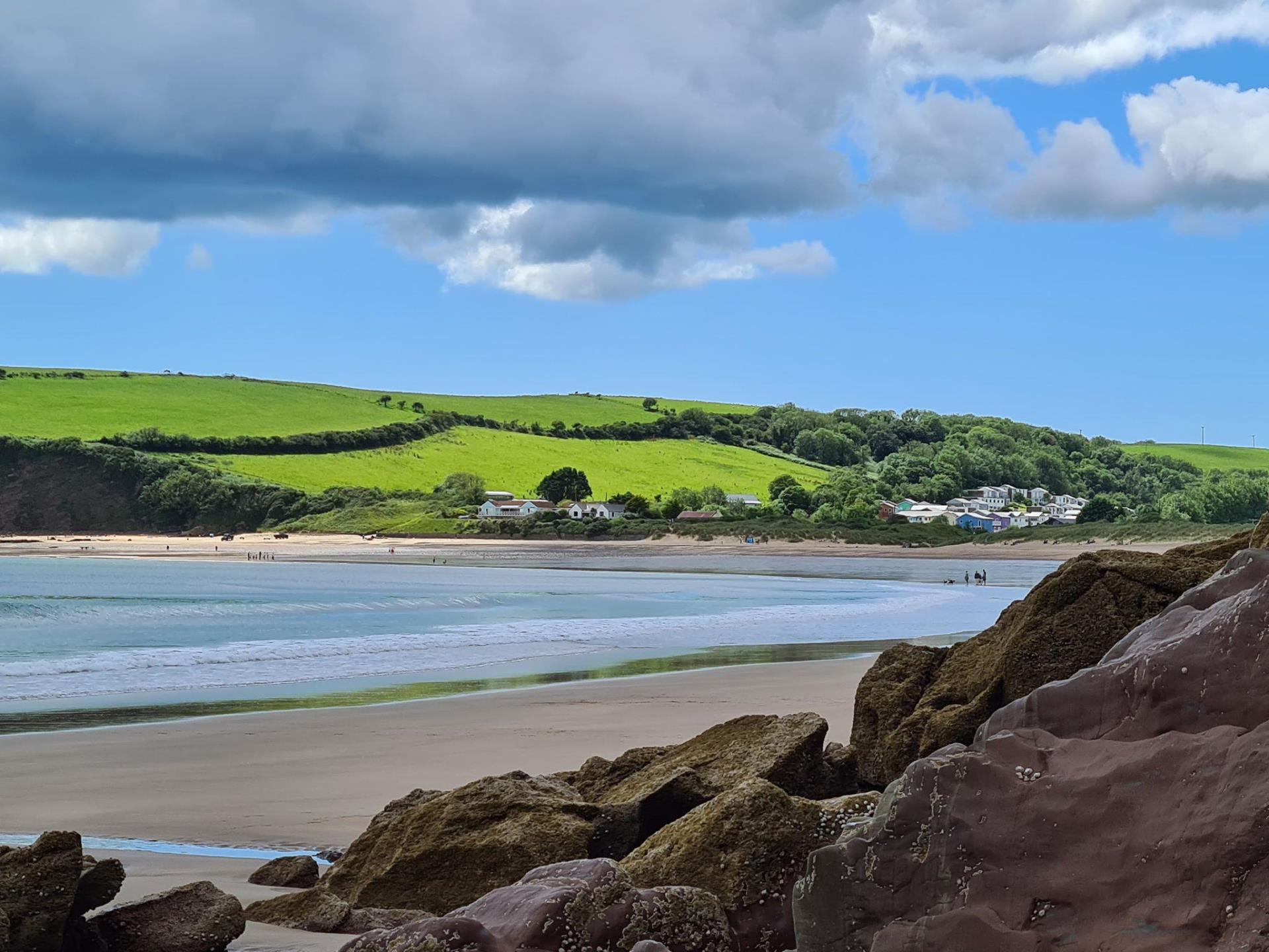 Freshwater Bay Beach spot our house