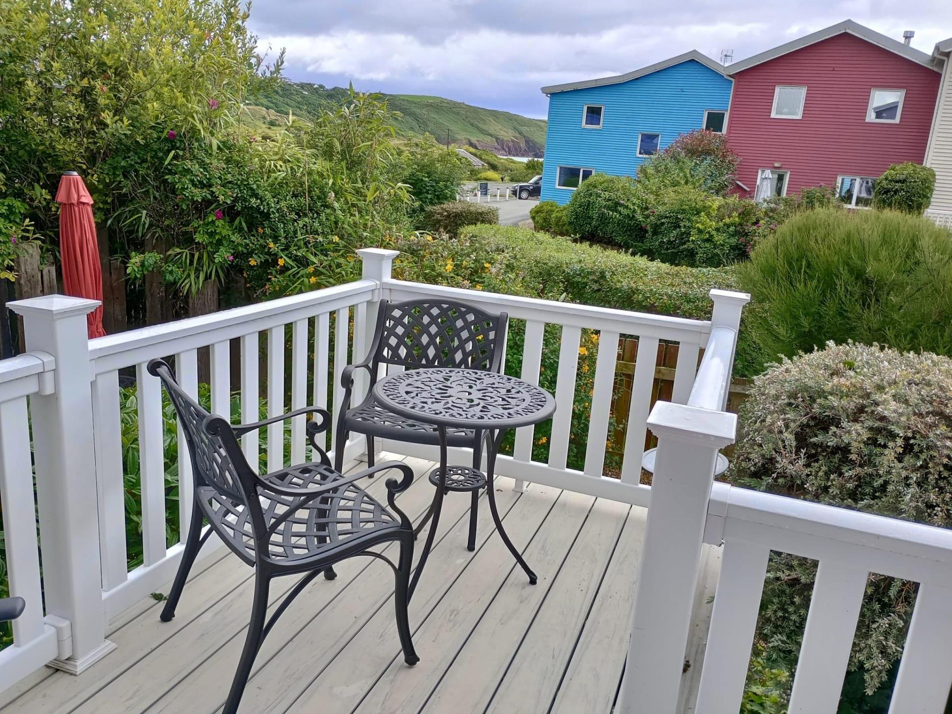 Great view from the bottom deck