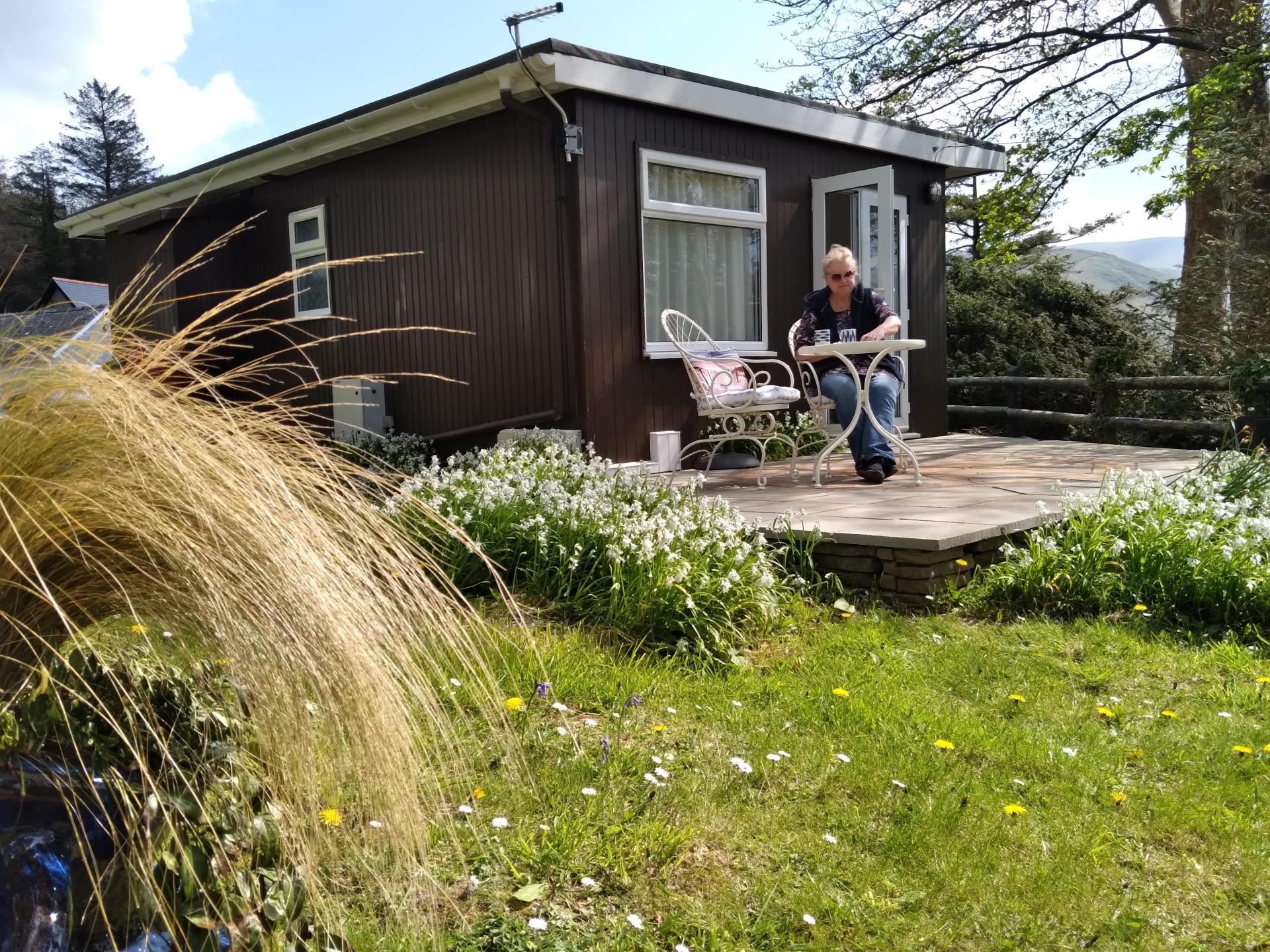 The Cabin seen from the Garden