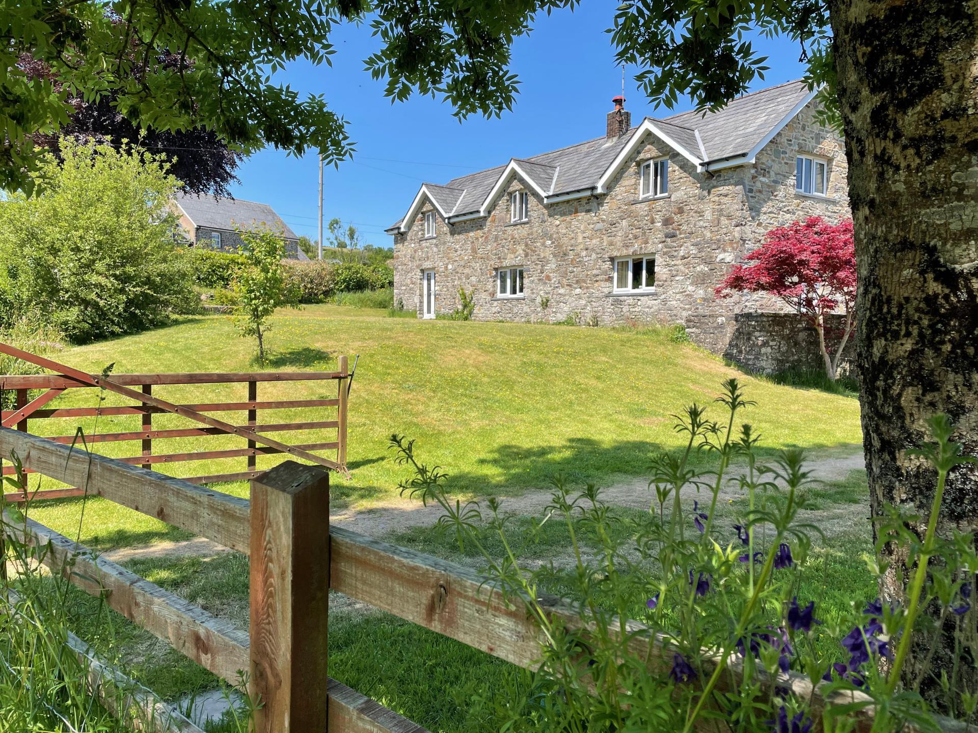 Maesyfelin Isaf from garden