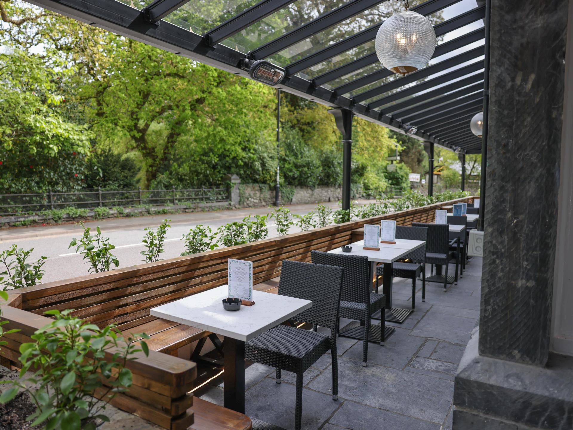 Outside Dining Area