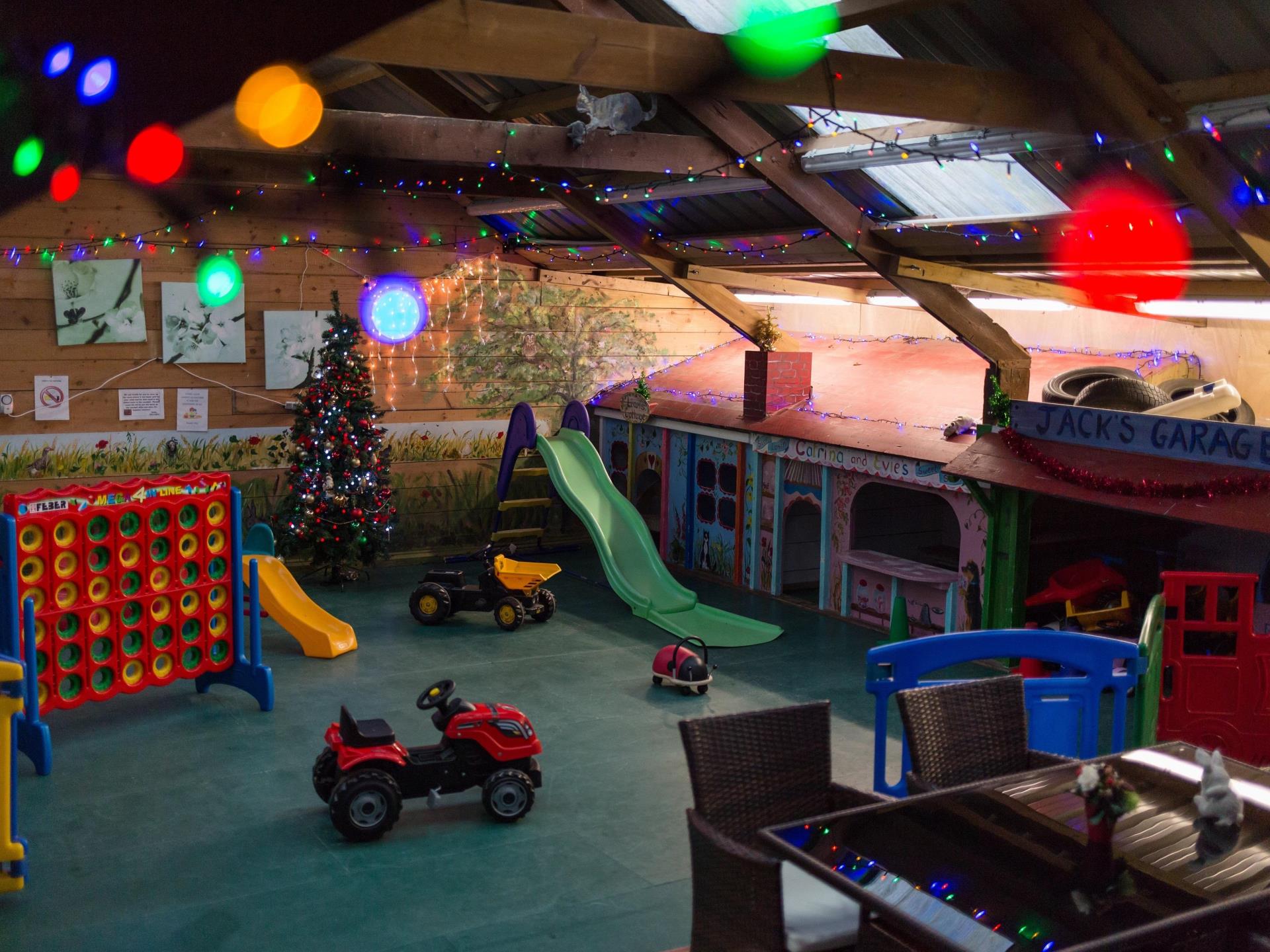 Indoor Play Barn childs play at Croft Farm