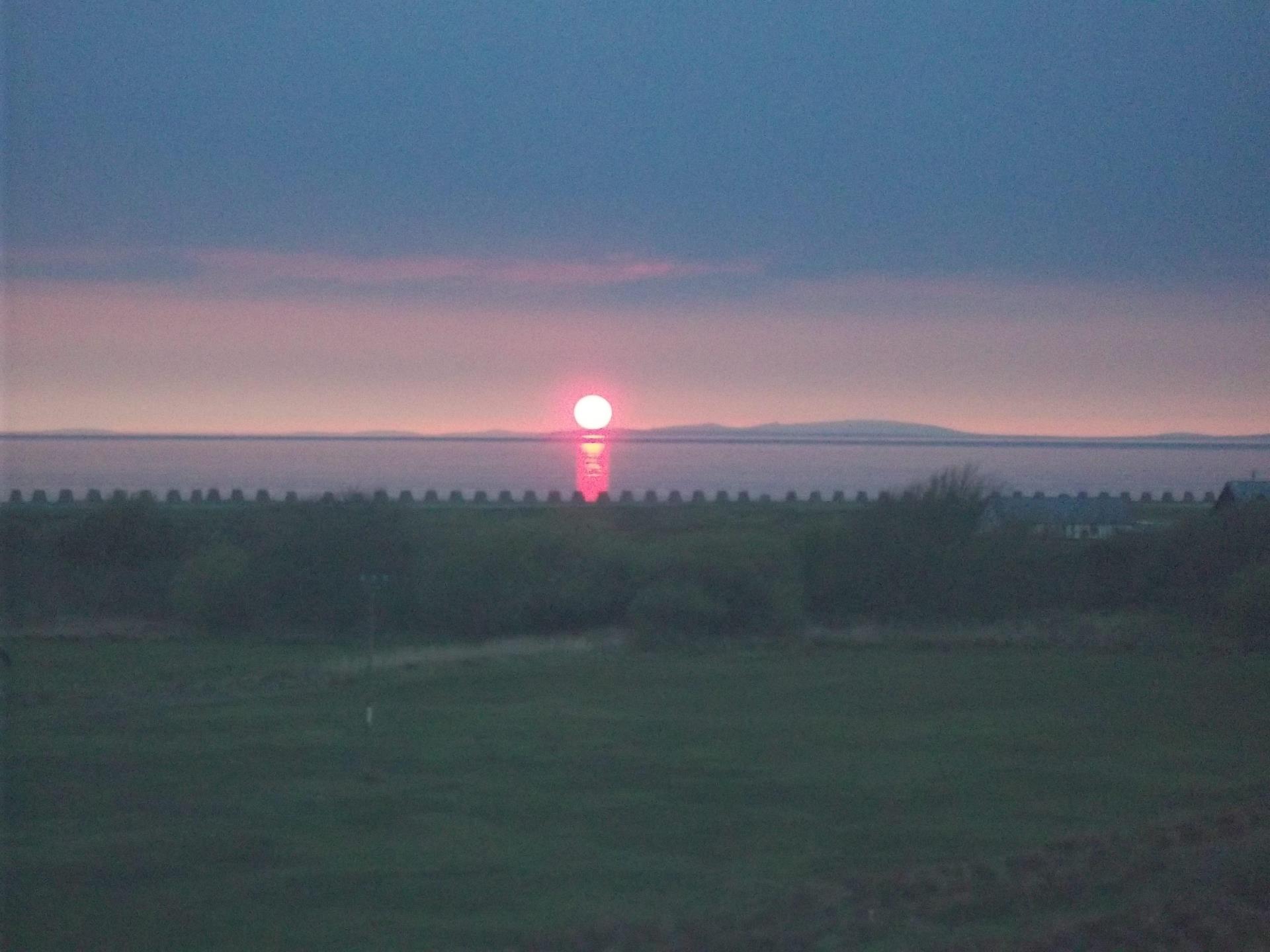 Sunset over the Llyn Peninsular