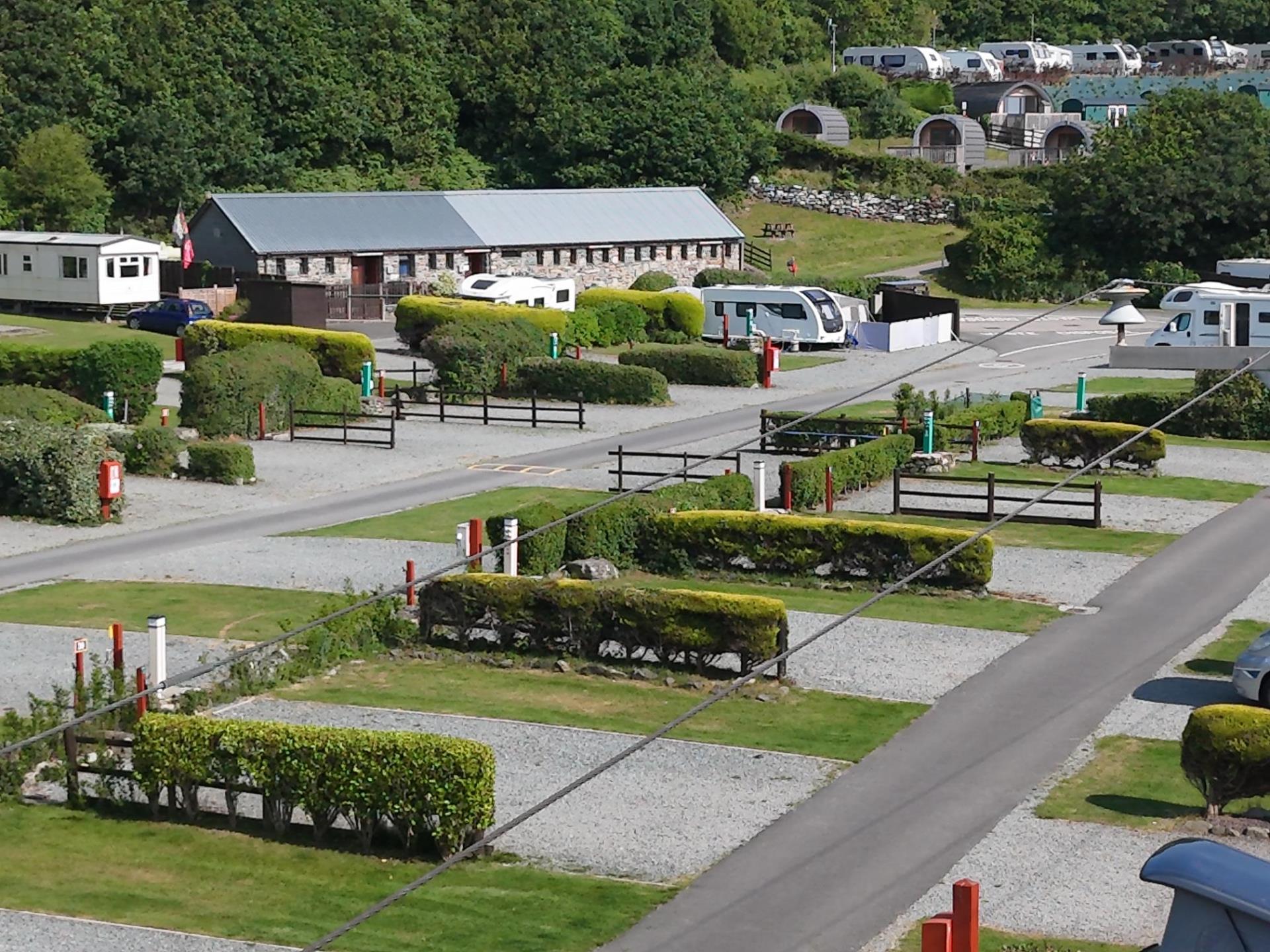 Hard Standing Fully Serviced pitches