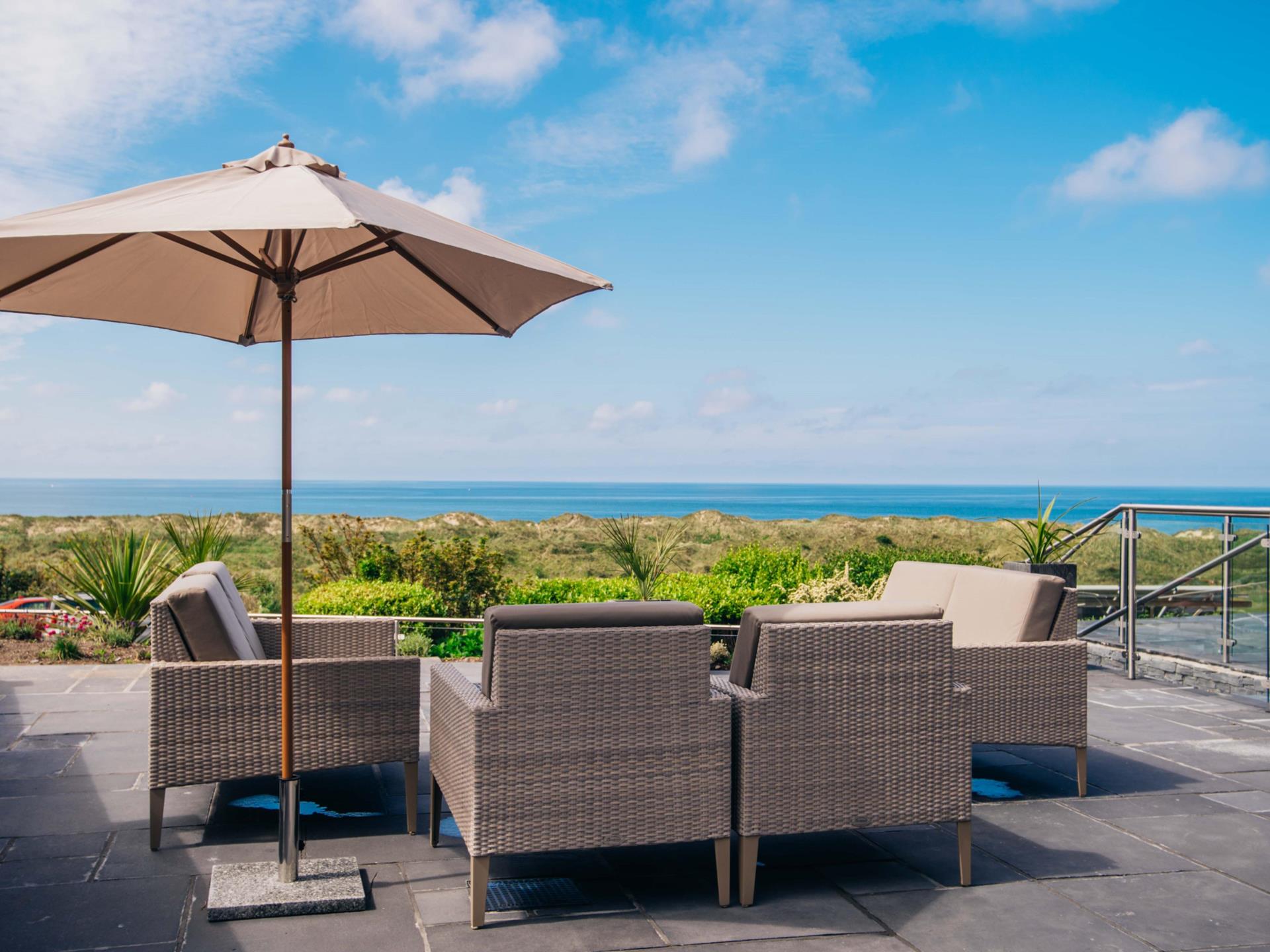 Relax on the stunning sea view terrace