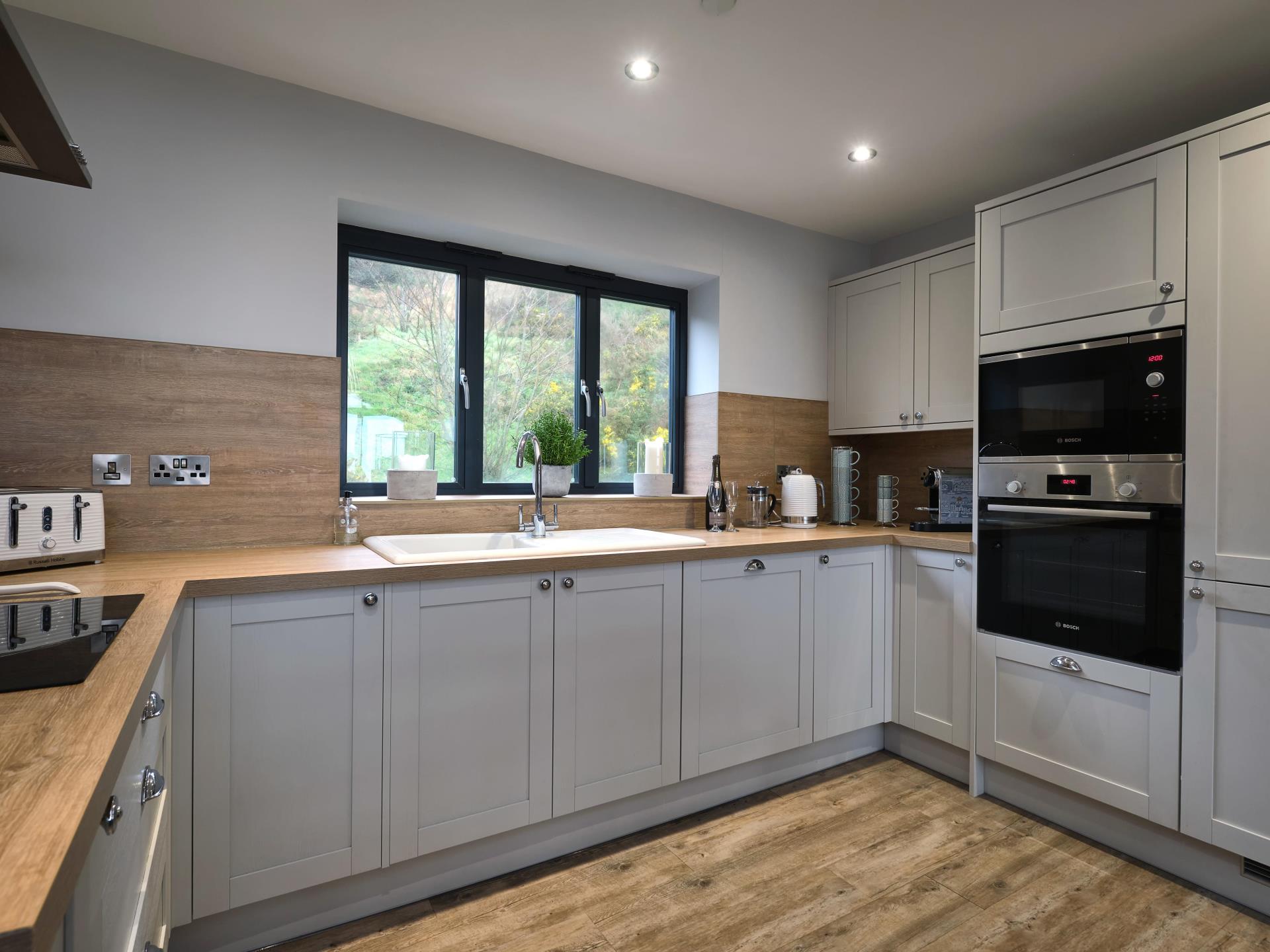 Everything you need in this modern kitchen