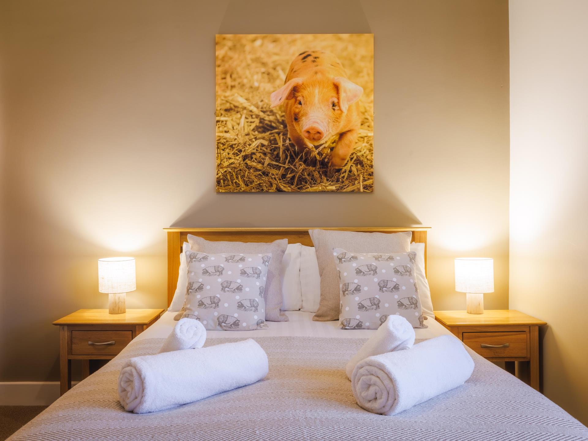 Second floor double bedroom with ensuite