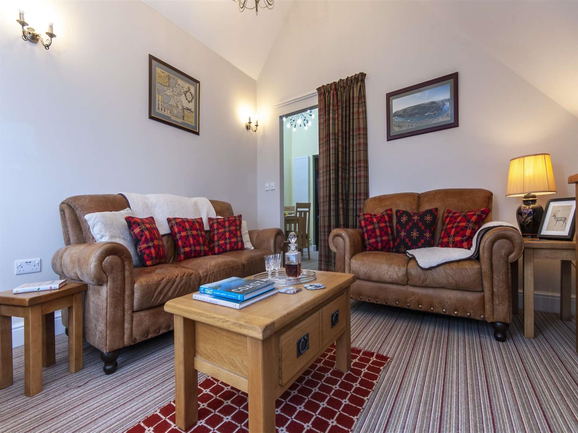 St Davids luxury holiday apartment - sitting room 
