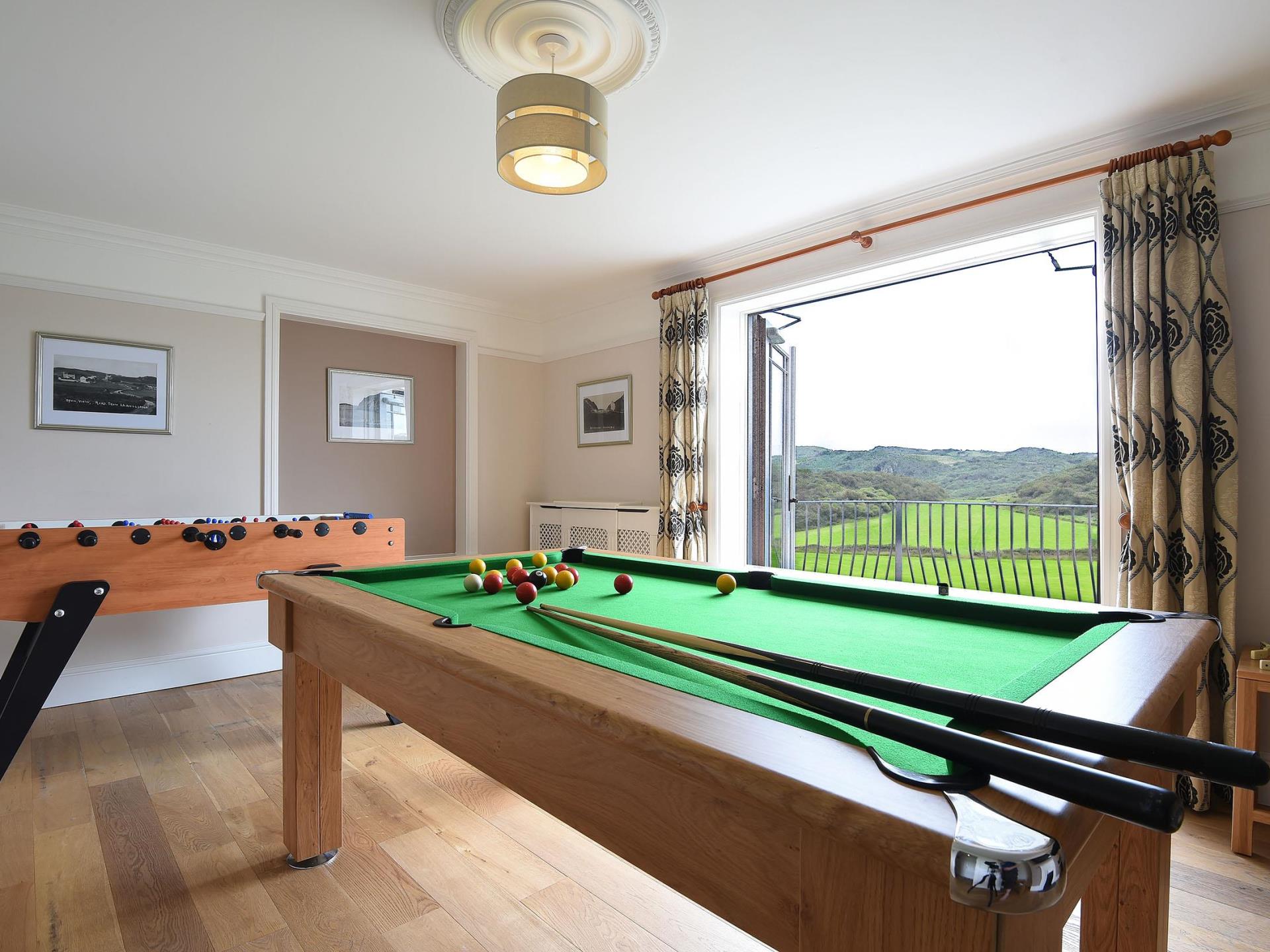 Llanlliana games room