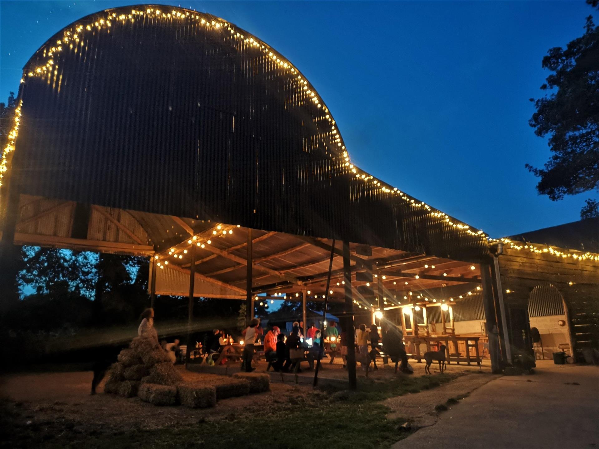 The Dutch Barn communal picnic & social space