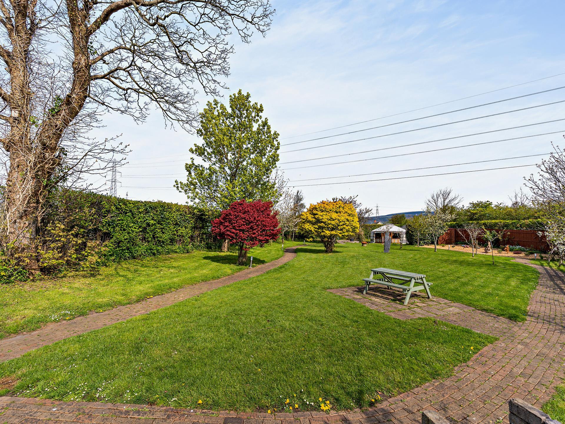 Garden and Paddock area