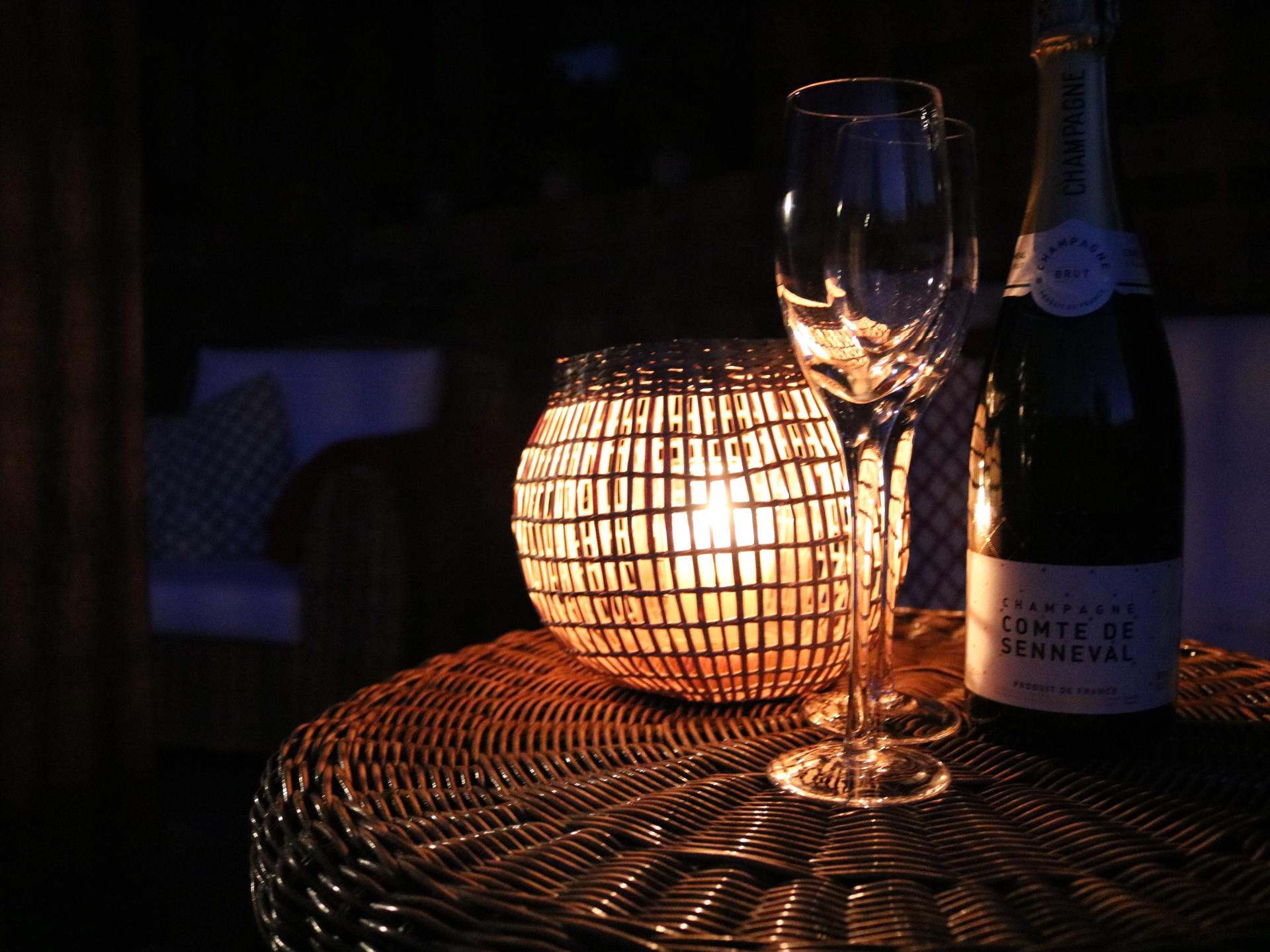Enjoy the summer evenings on the patio