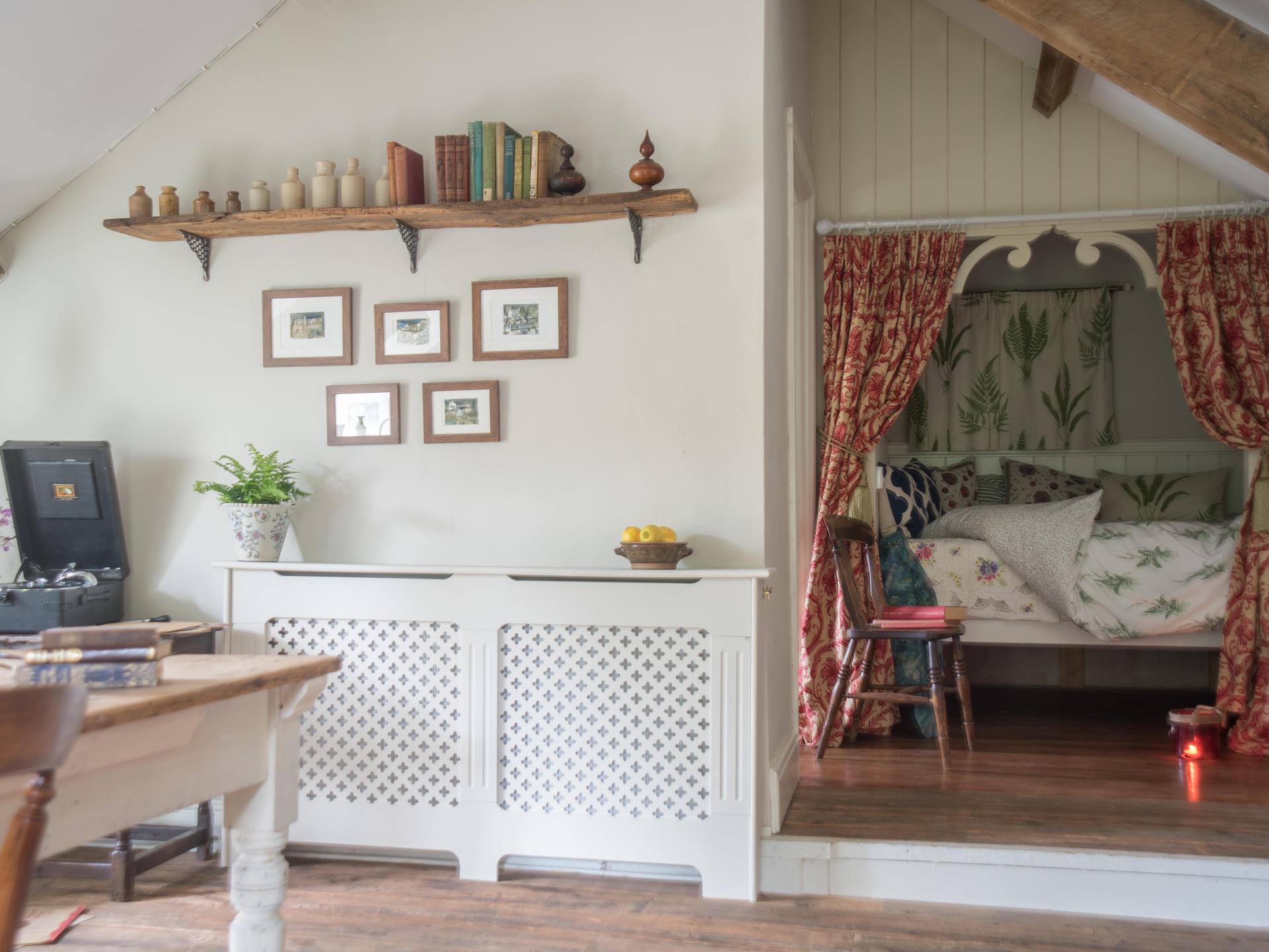 boho hayloft with cabin bed