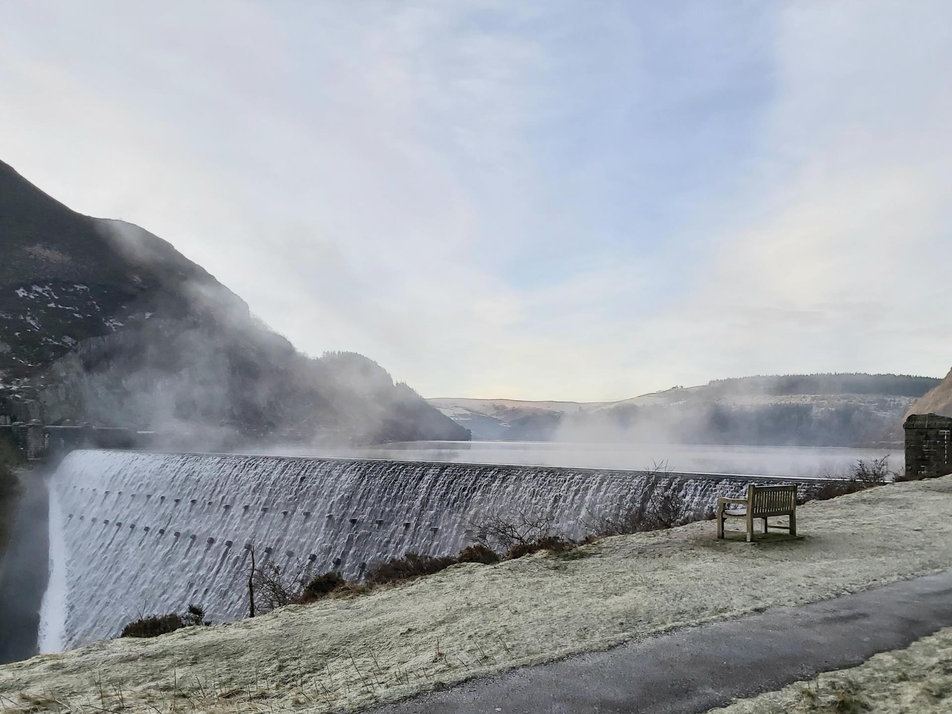 Caban Coch dam, Elan Valley