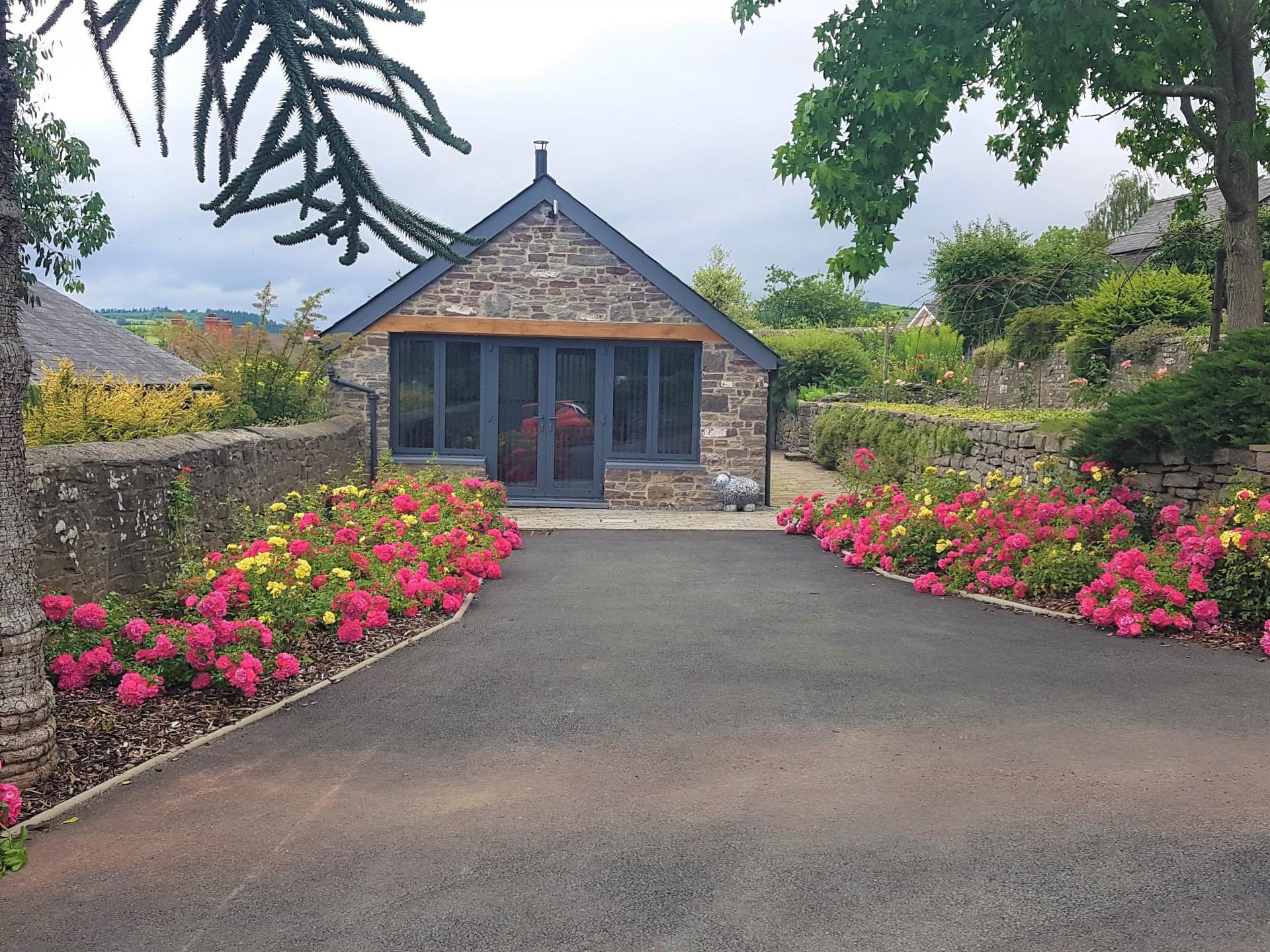 Cottage entrance